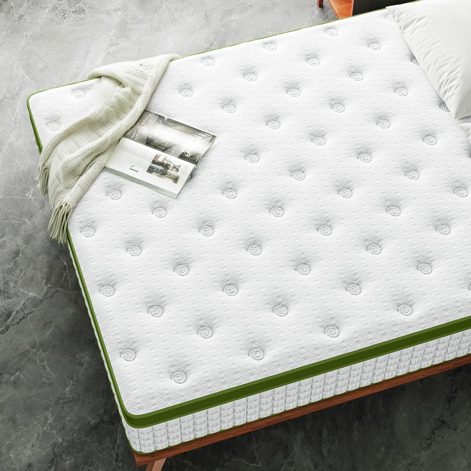 14" Hybrid Mattress With Gel Memory Foam And Pocket Springs - Image 3