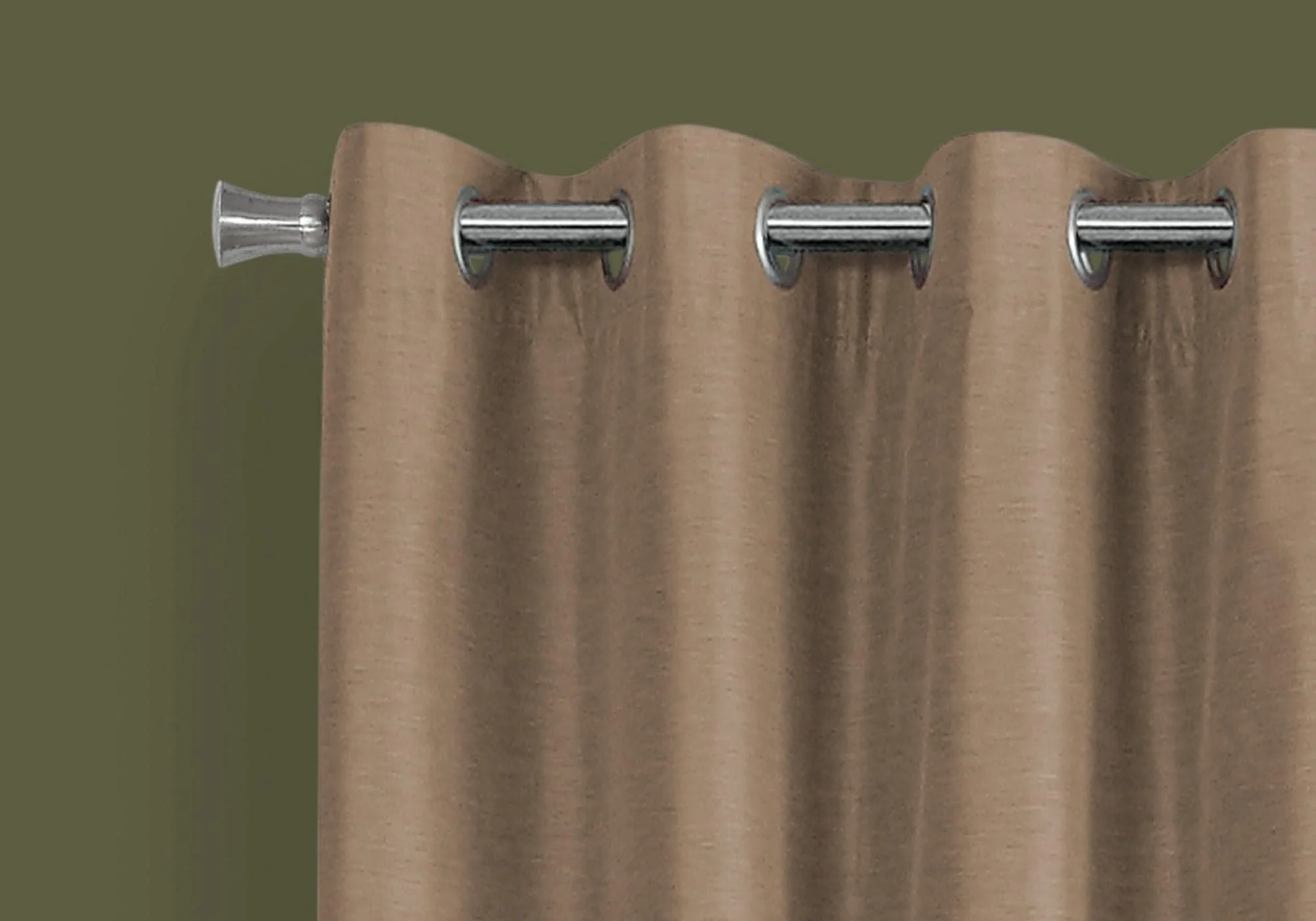 2 Pieces Set, Curtain Panel, Room Darkening, Grommet, Contemporary & Modern - Image 22