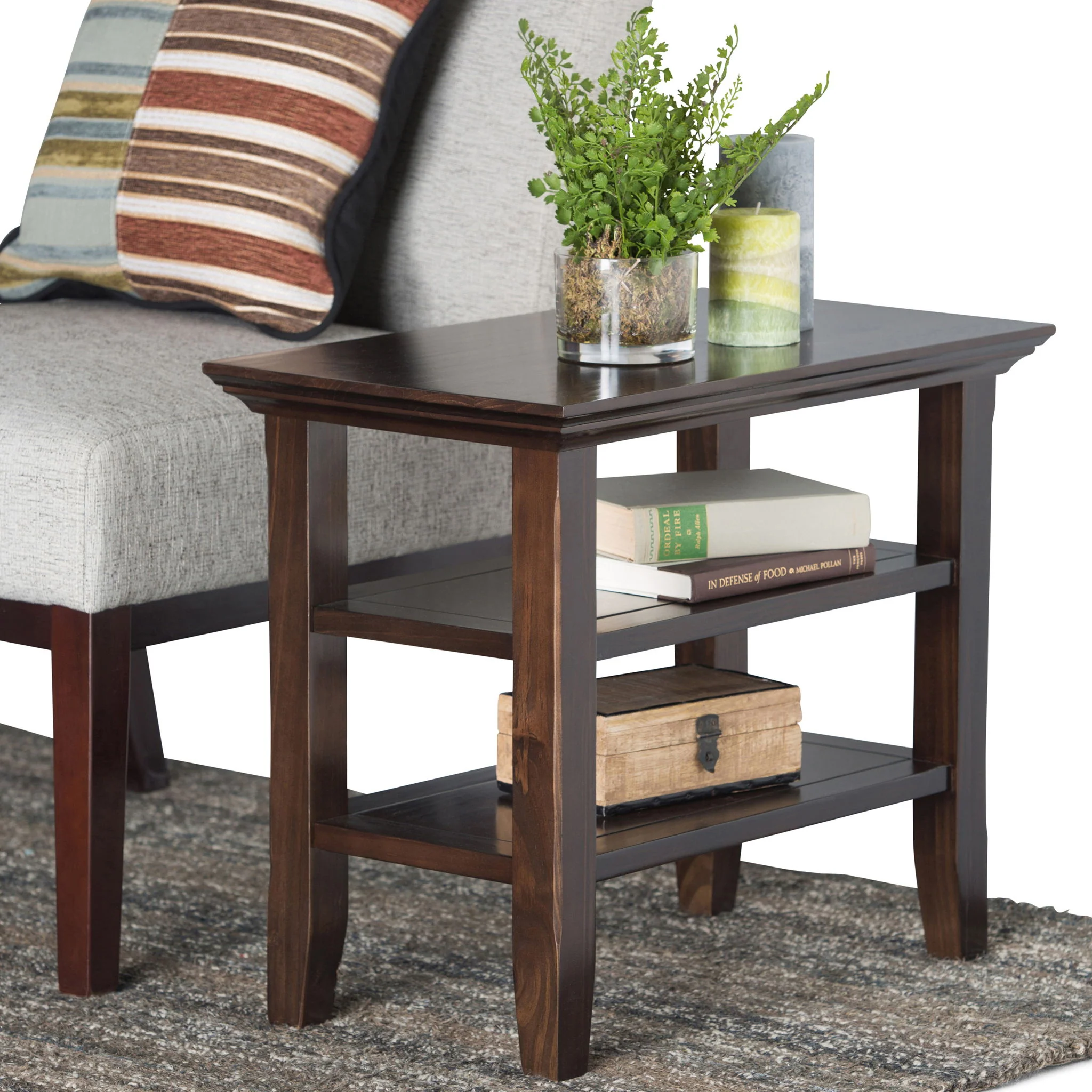 Acadian - Narrow Side Table, Handcrafted - Image 15