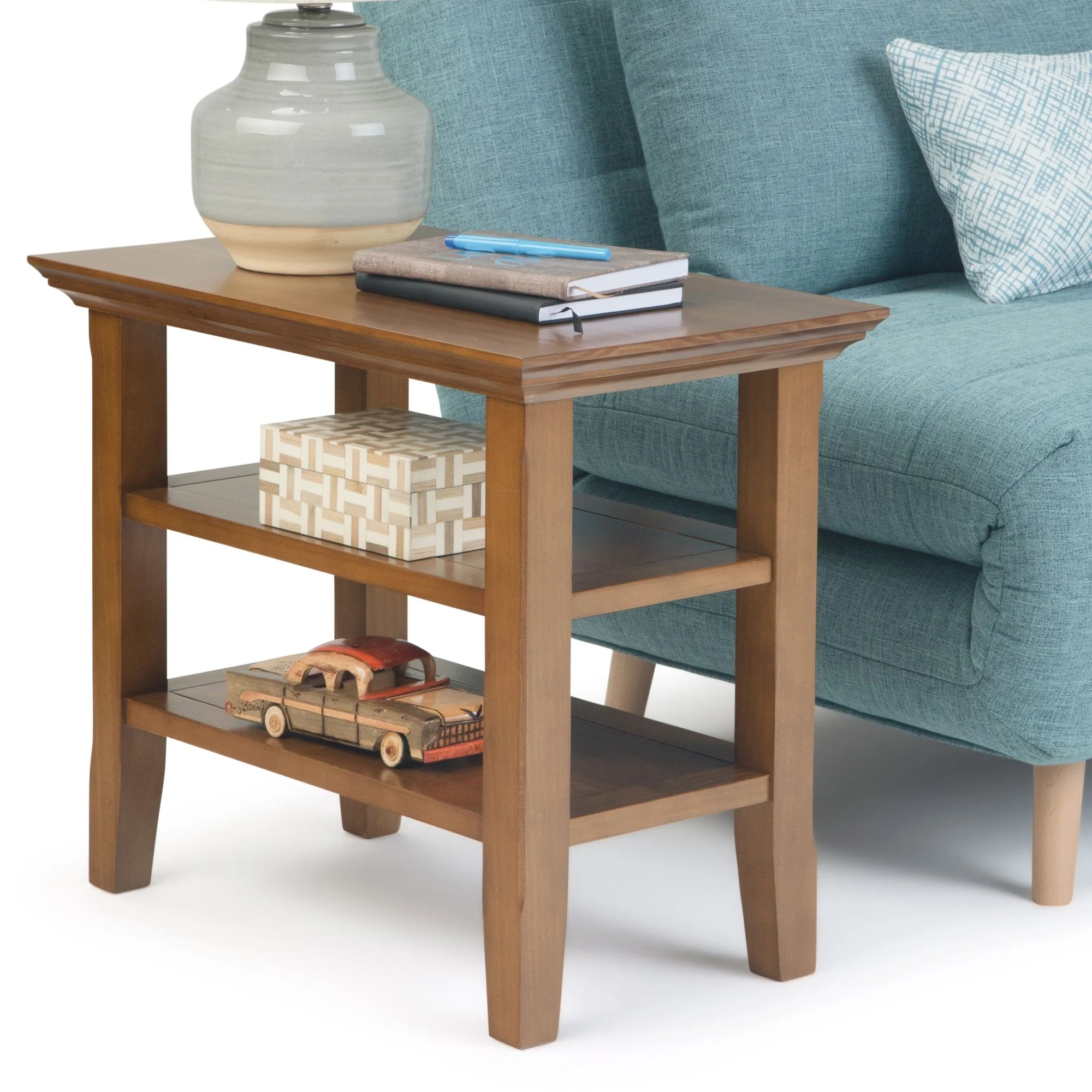 Acadian - Narrow Side Table, Handcrafted - Image 20