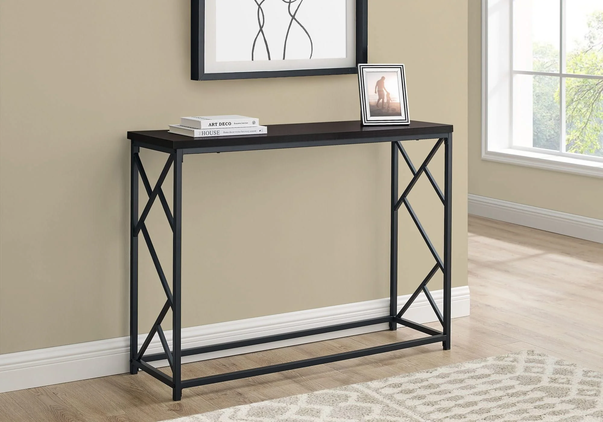 Accent Console Table For Entryway, Modern Design - Image 2