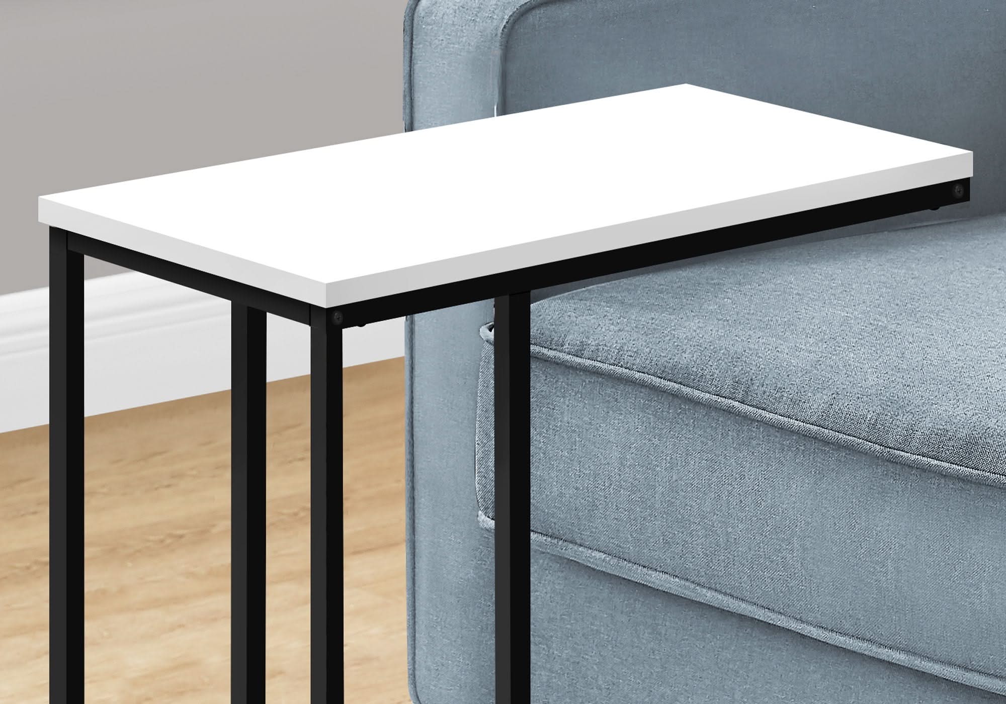 Accent Table, C - Shaped, Space-Saving Functionality - Image 17