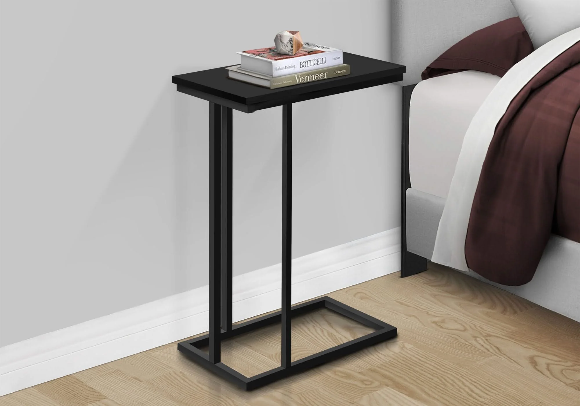 Accent Table Versatile Use, C - Shaped, Contemporary & Modern - Image 4