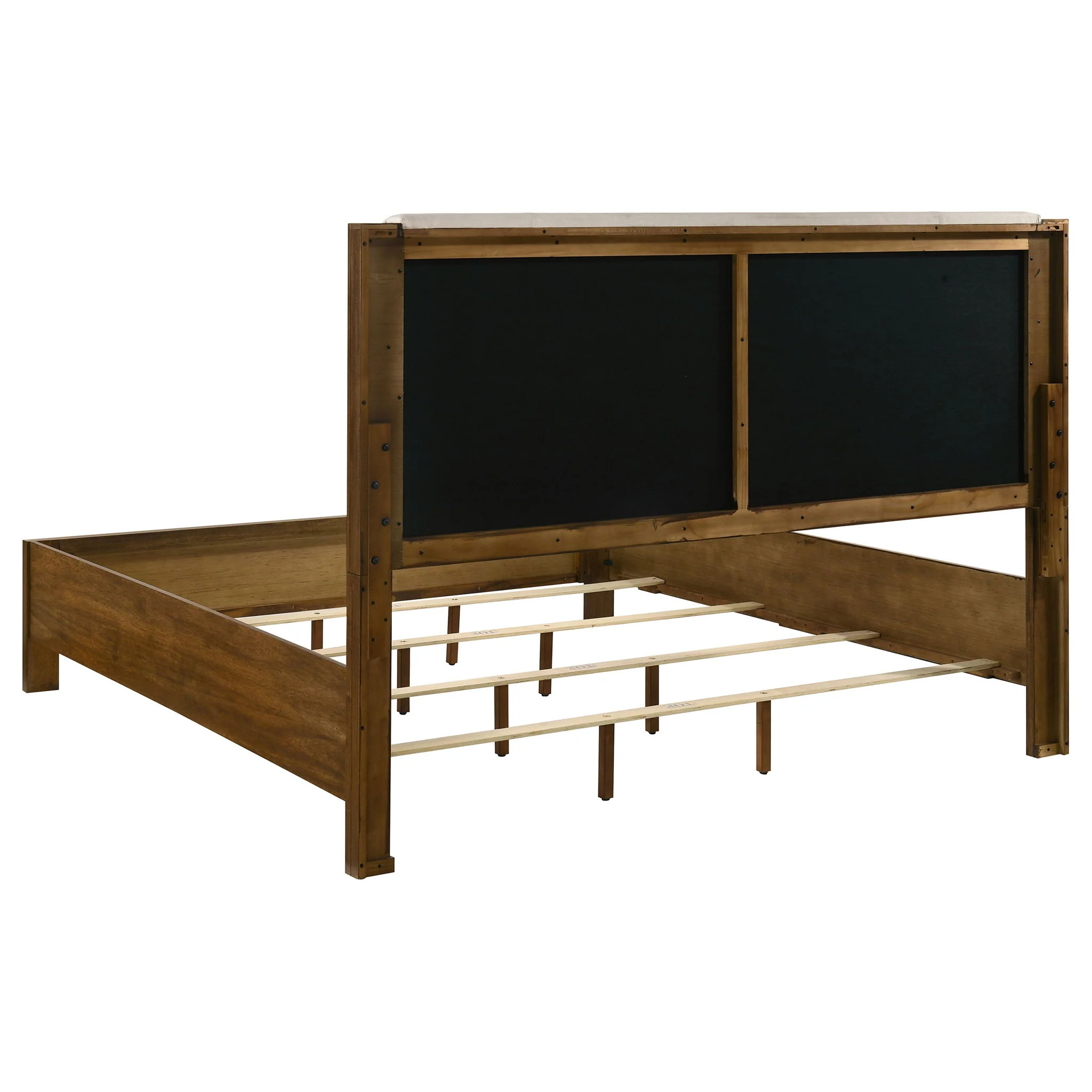 Adderley 4-piece Eastern King Bedroom Set Warm Brown - Image 2