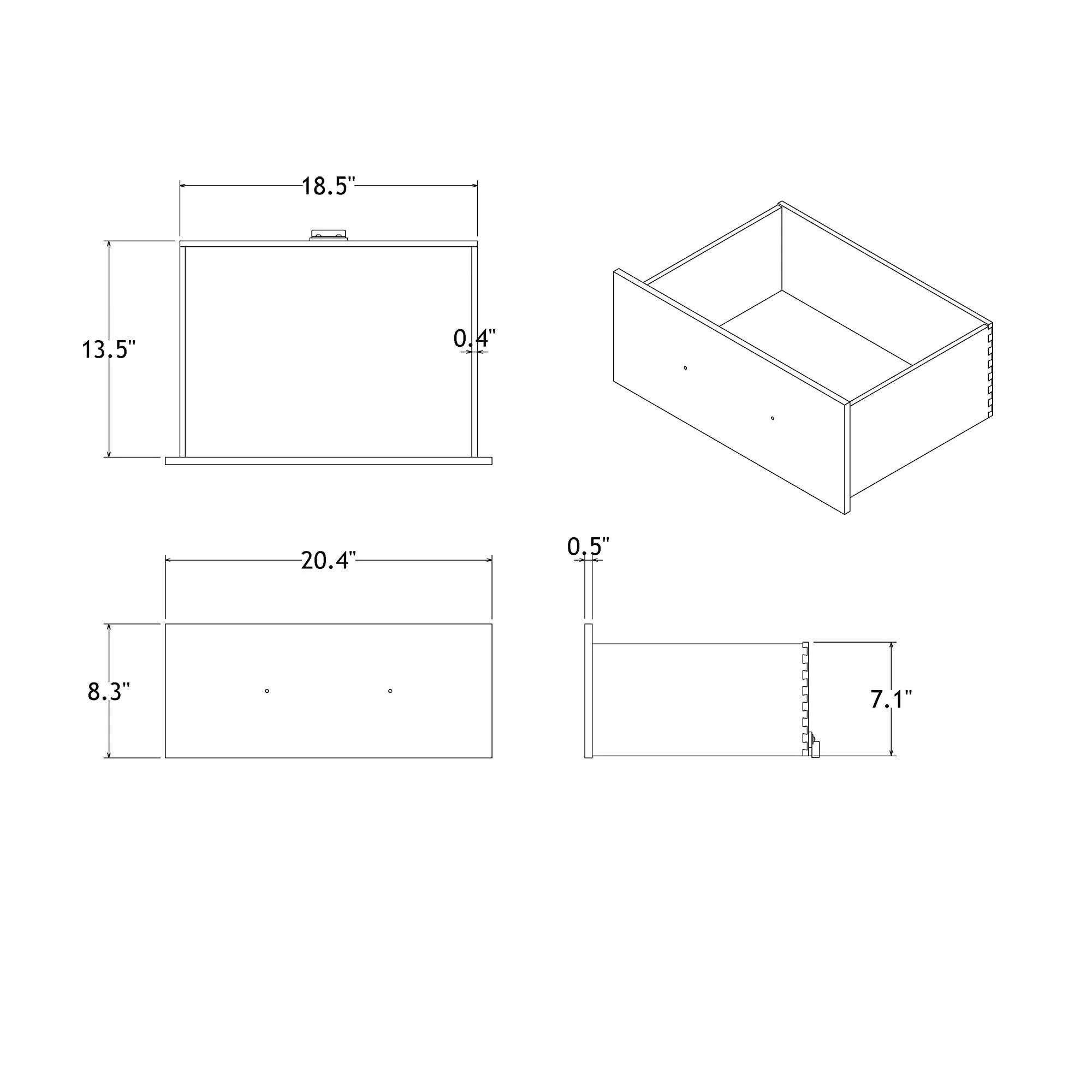 Adelaide - Nightstand With Spacious Storage - Image 4