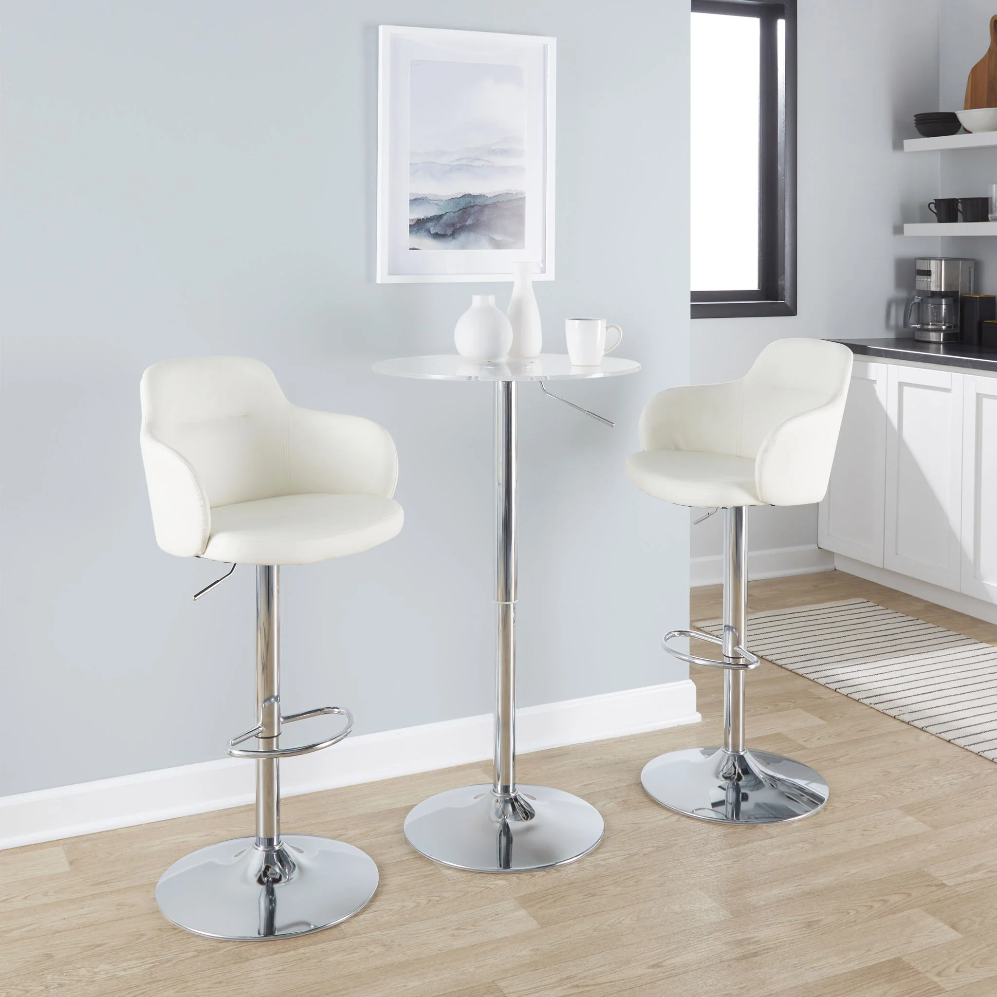 Adjustable Contemporary Bar Table - Image 8