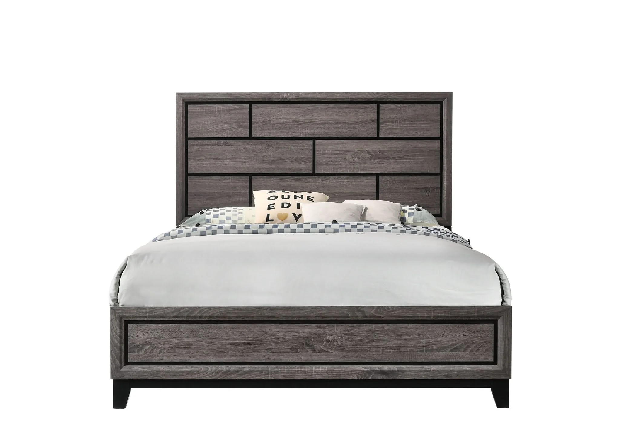Akerson - Full 5 Piece Bedroom Set - Gray - Image 3