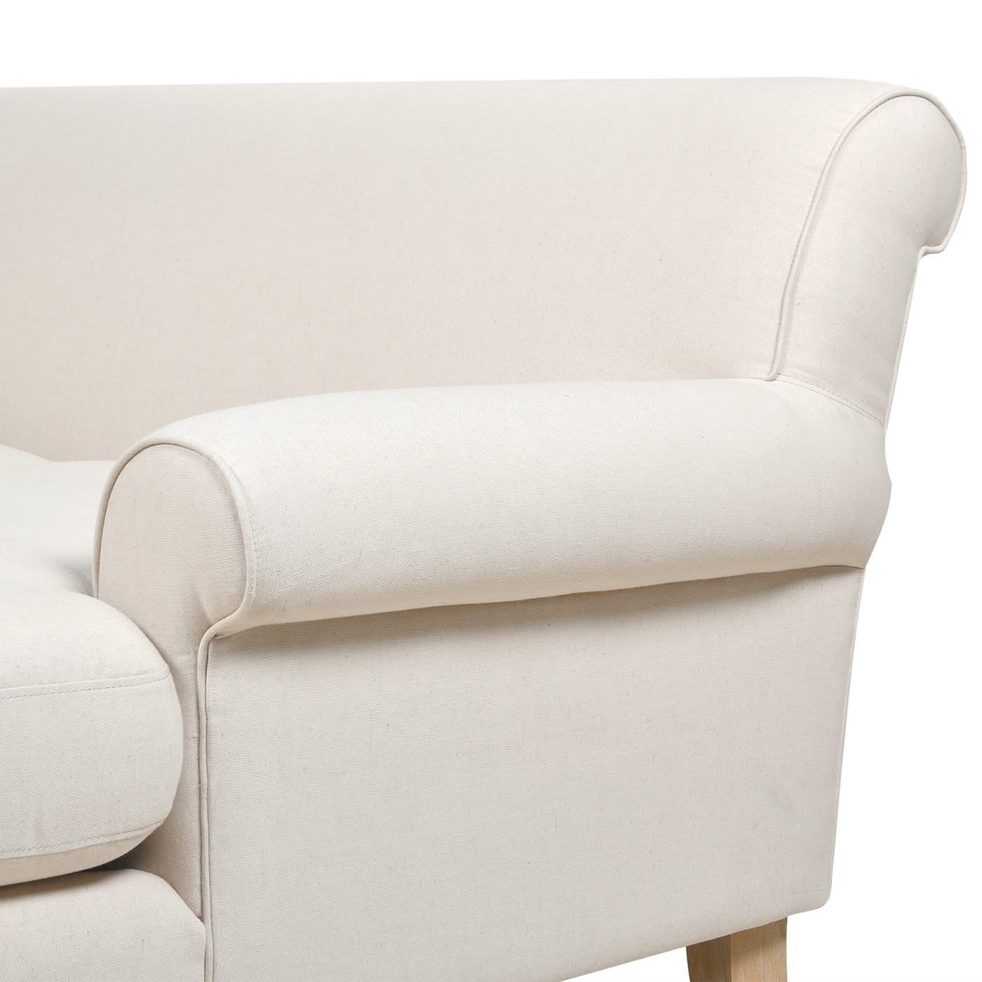 Alana - L-Shape Reversible Sectional Sofa - Light Beige - Image 4