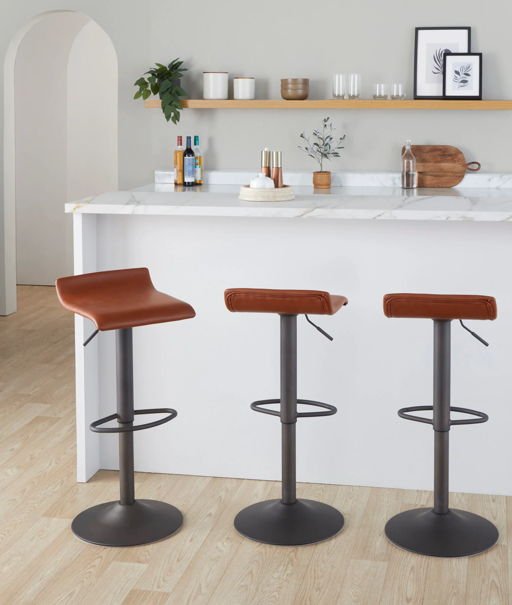 Ale - Industrial Barstool (Set of 2) - Image 2