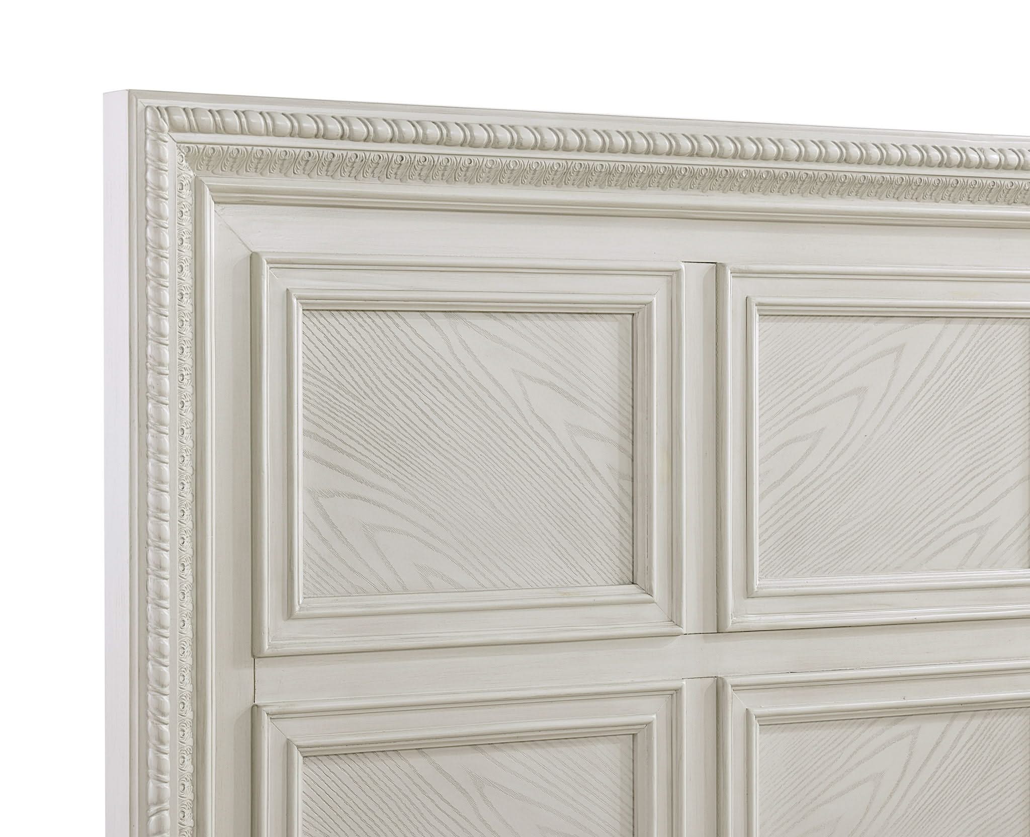 Alexandria - King 4 Piece Bedroom Set - White - Image 2