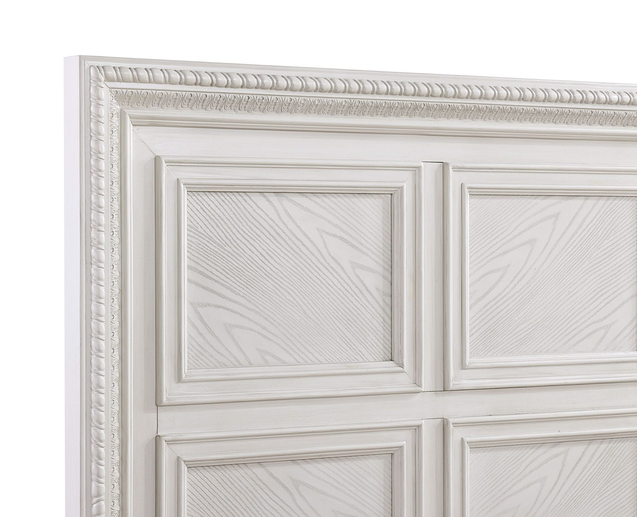 Alexandria - King Panel Bed - White - Image 3
