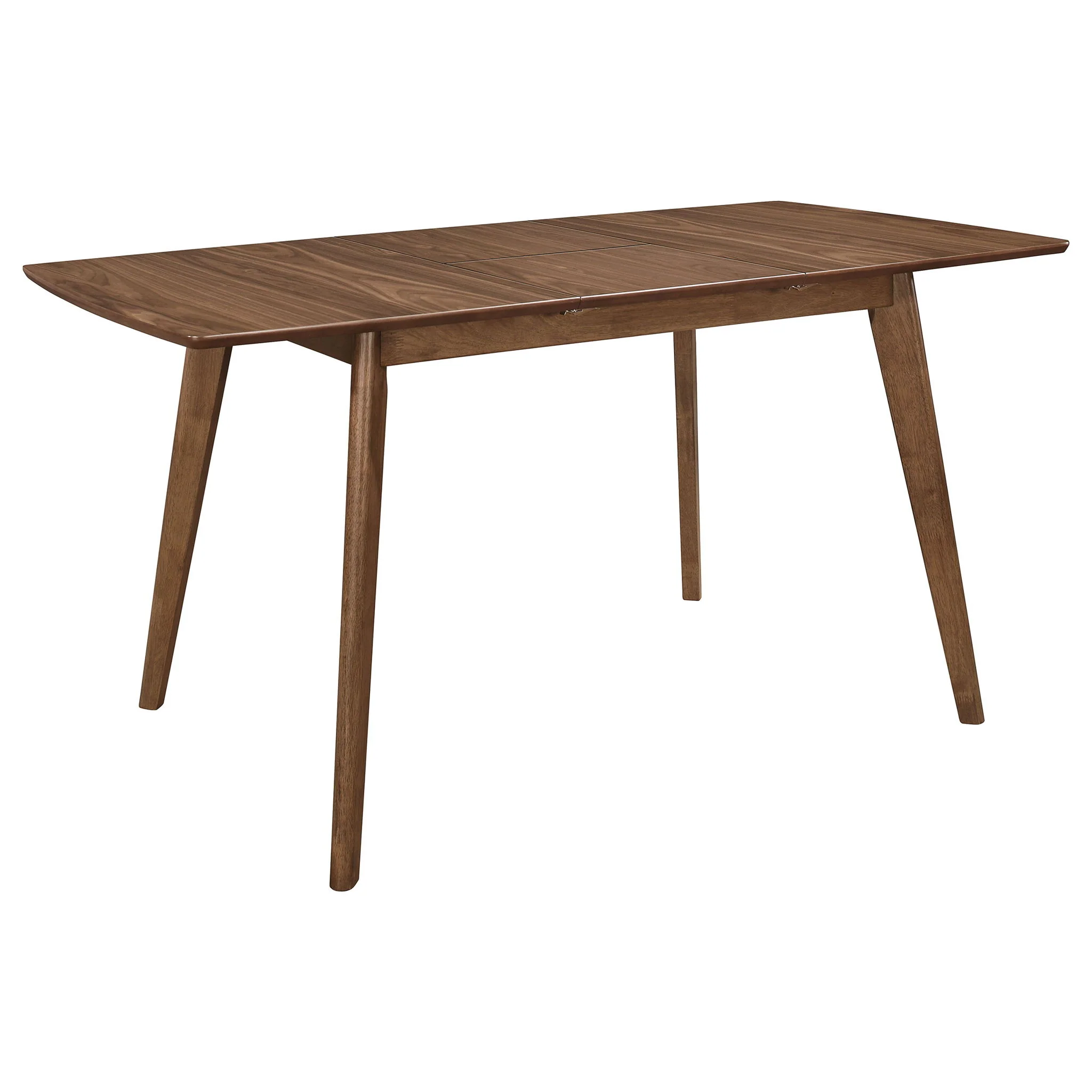 Alfredo 5-piece Butterfly Leaf Dining Set Natural Walnut - Image 2
