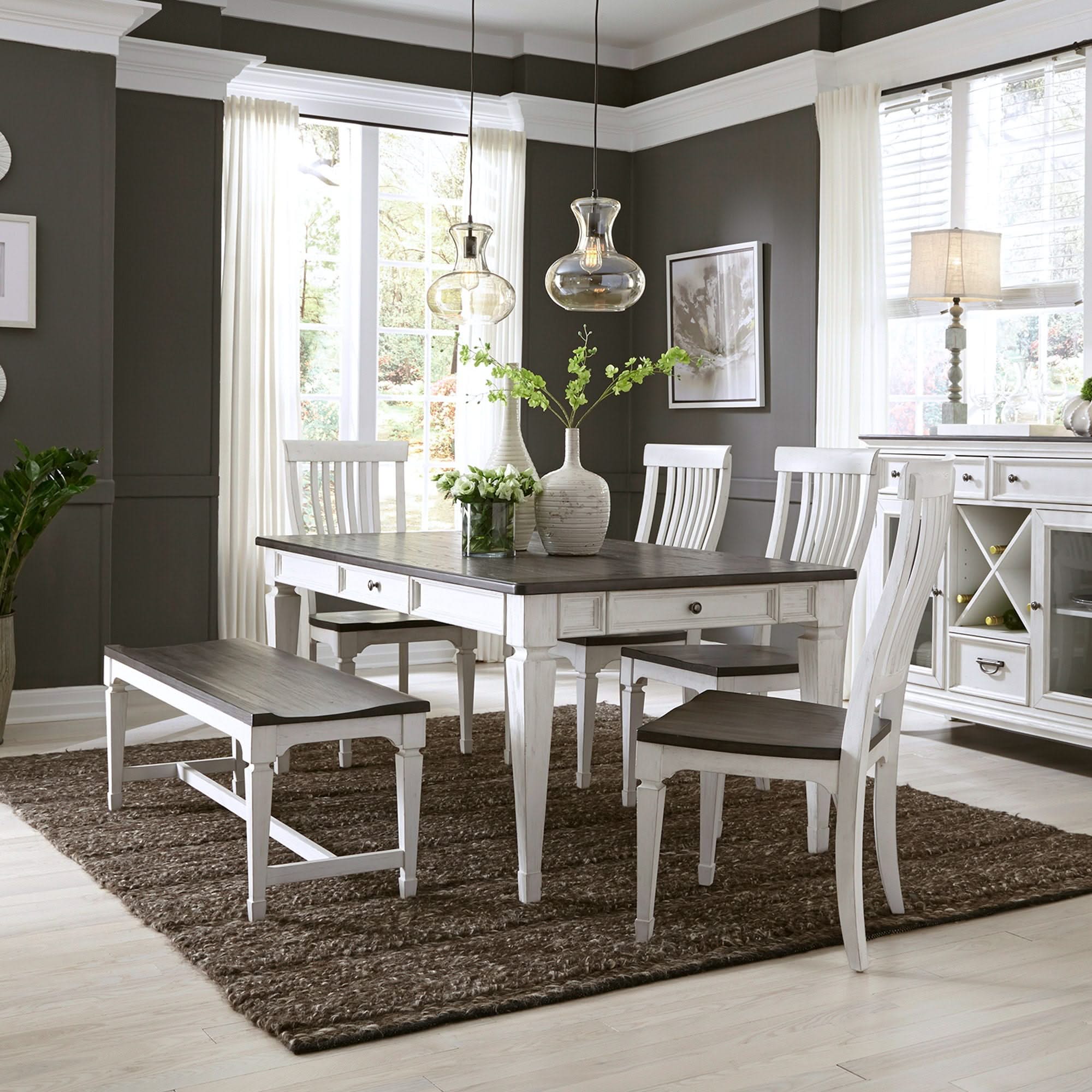 Allyson Park - Rectangular Table Set - Image 3
