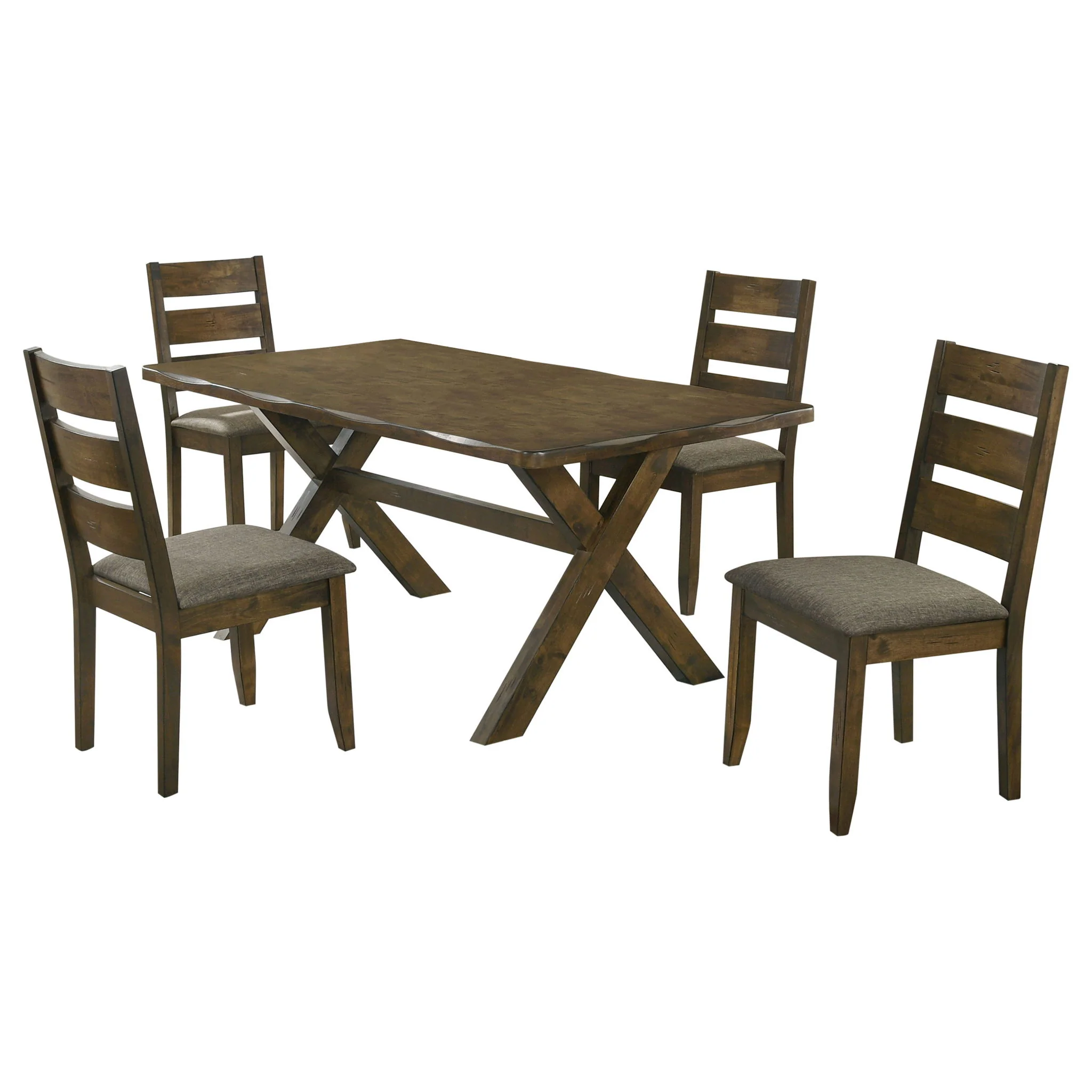 Alston 5-piece Rectangular Dining Table Set Knotty Nutmeg - Image 4