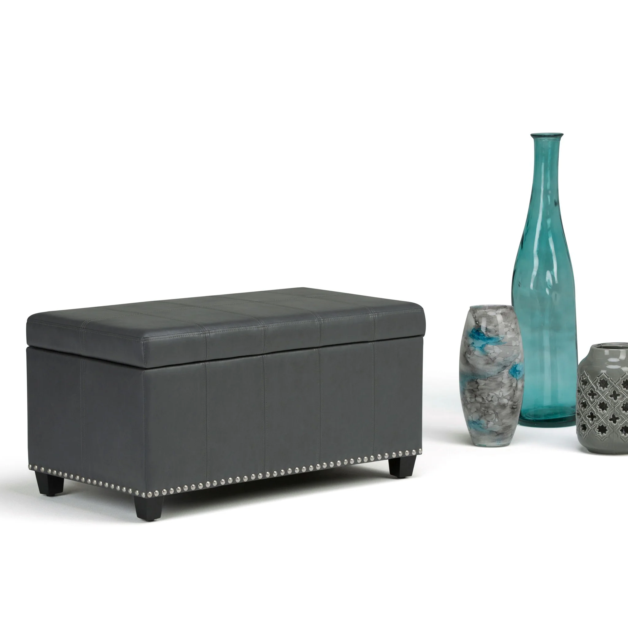 Amelia - Transitional Storage Ottoman Bench - Image 10