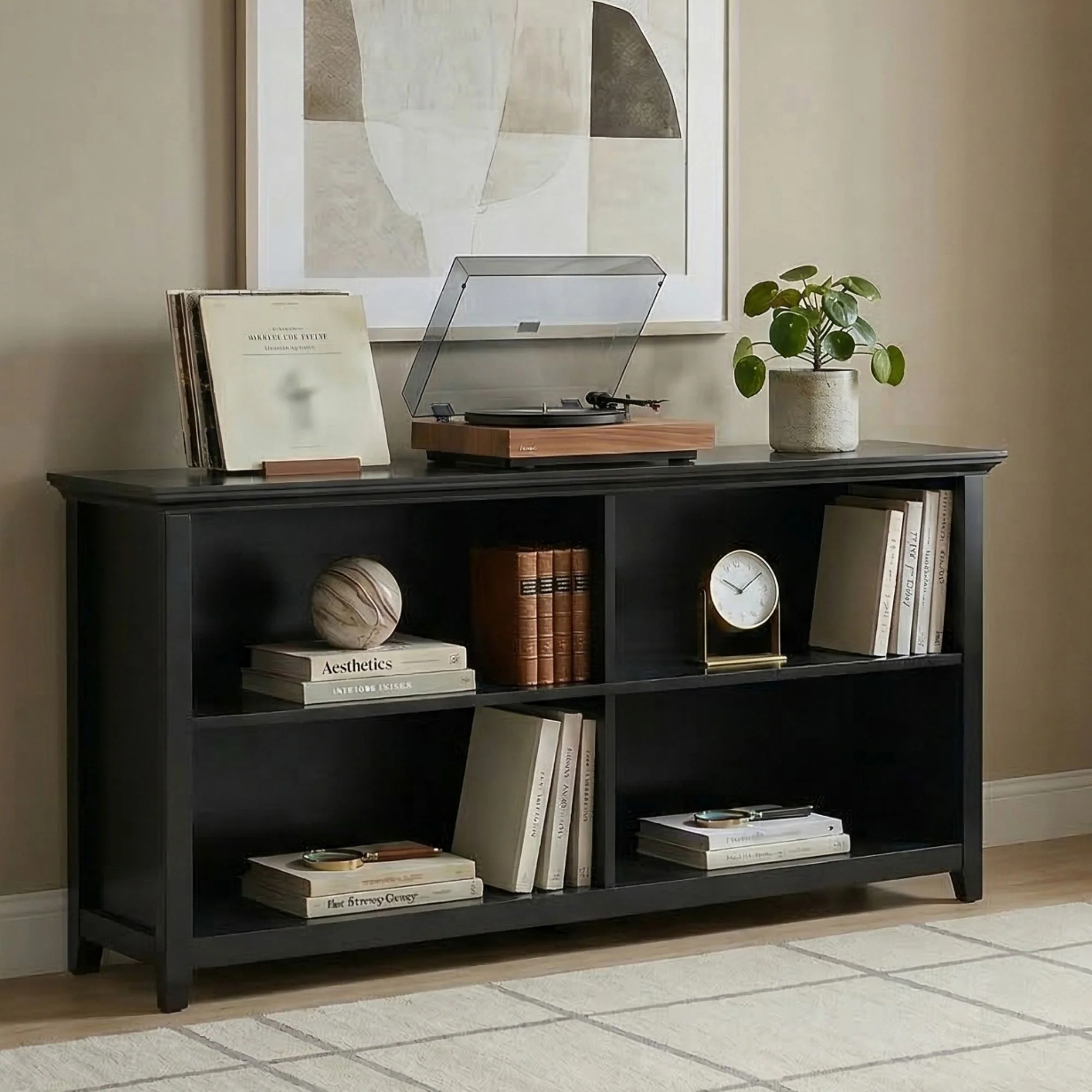 Amherst - Low 4 Shelf Bookcase - Image 8