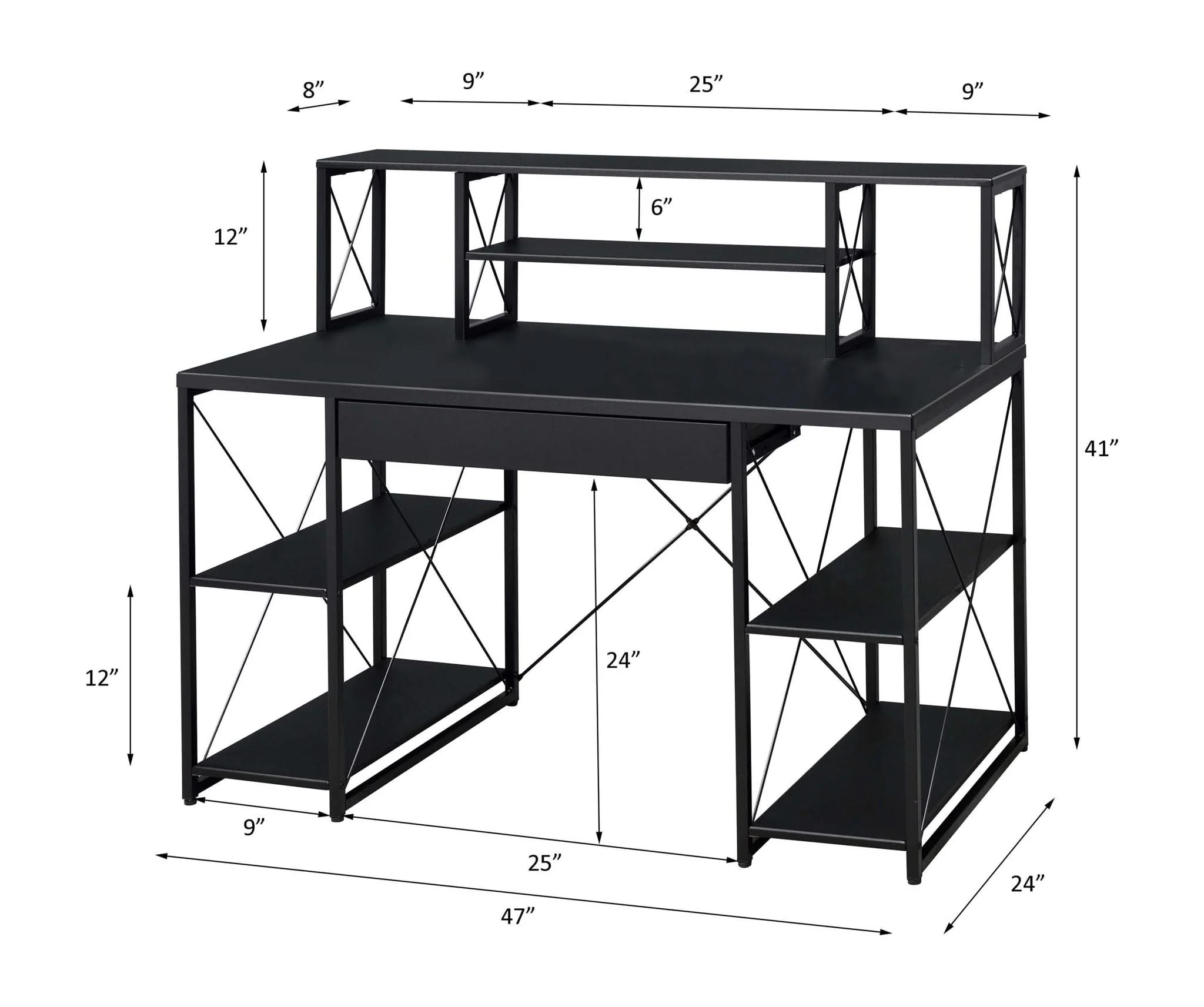 Amiel - All Purpose Writing Desk - Image 12