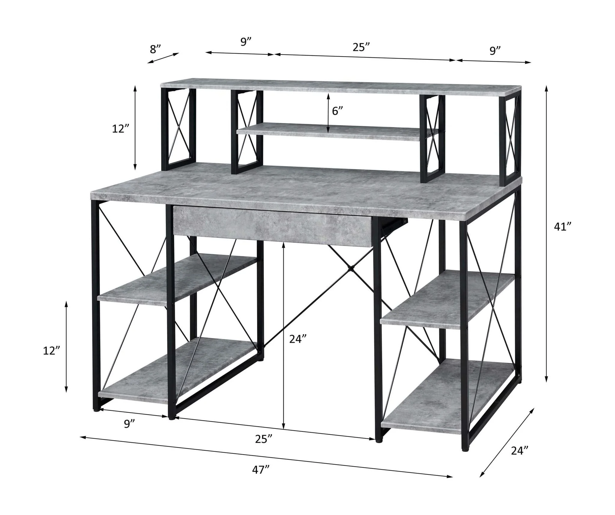 Amiel - All Purpose Writing Desk - Image 9