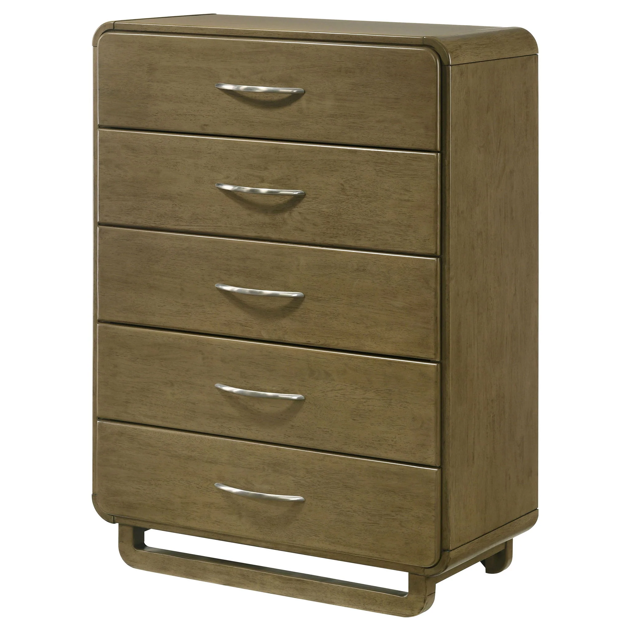 Amsbury 5-drawer Chest of Drawers Nutmeg - Image 4