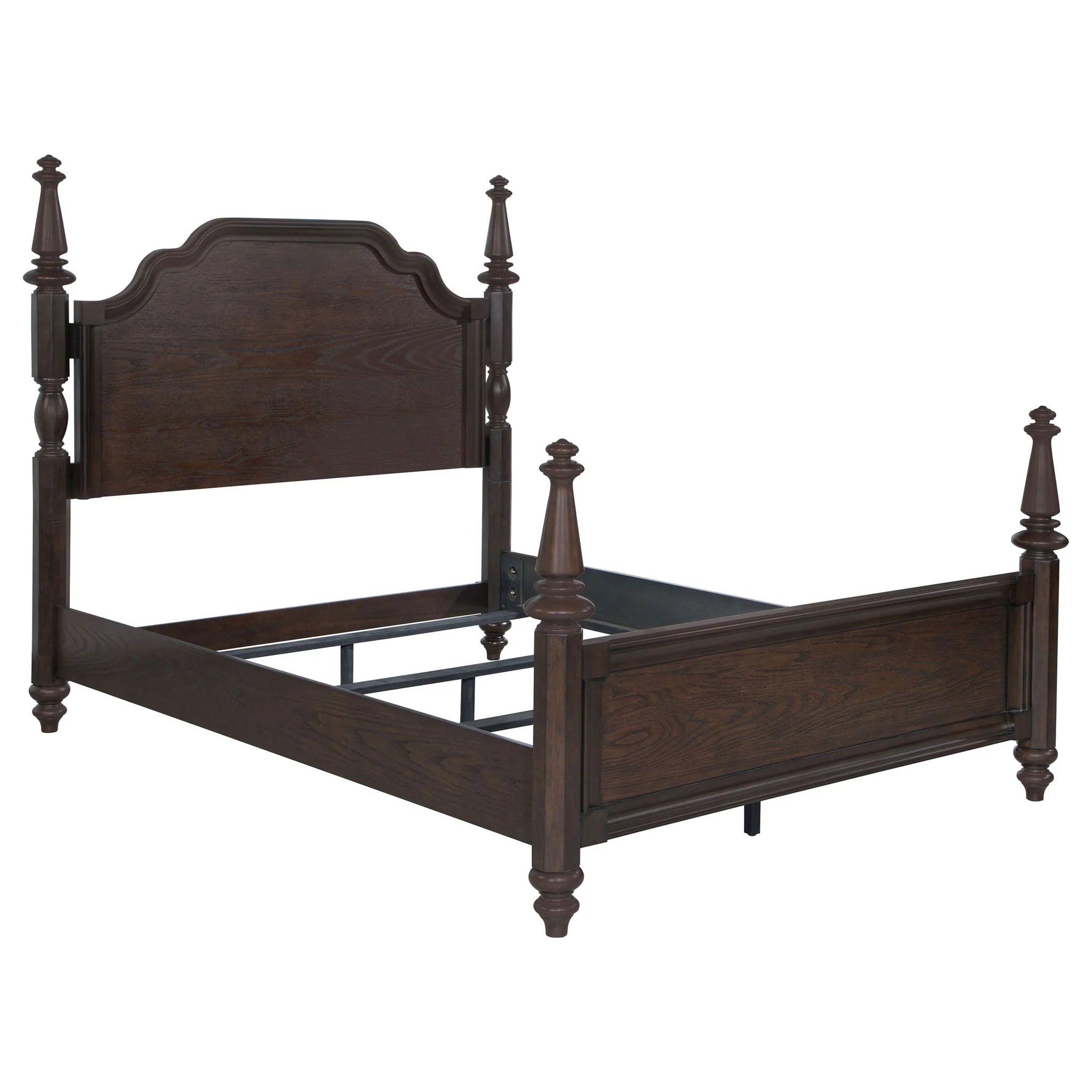 Andover 5-piece California King Bedroom Set Dark Oak - Image 3