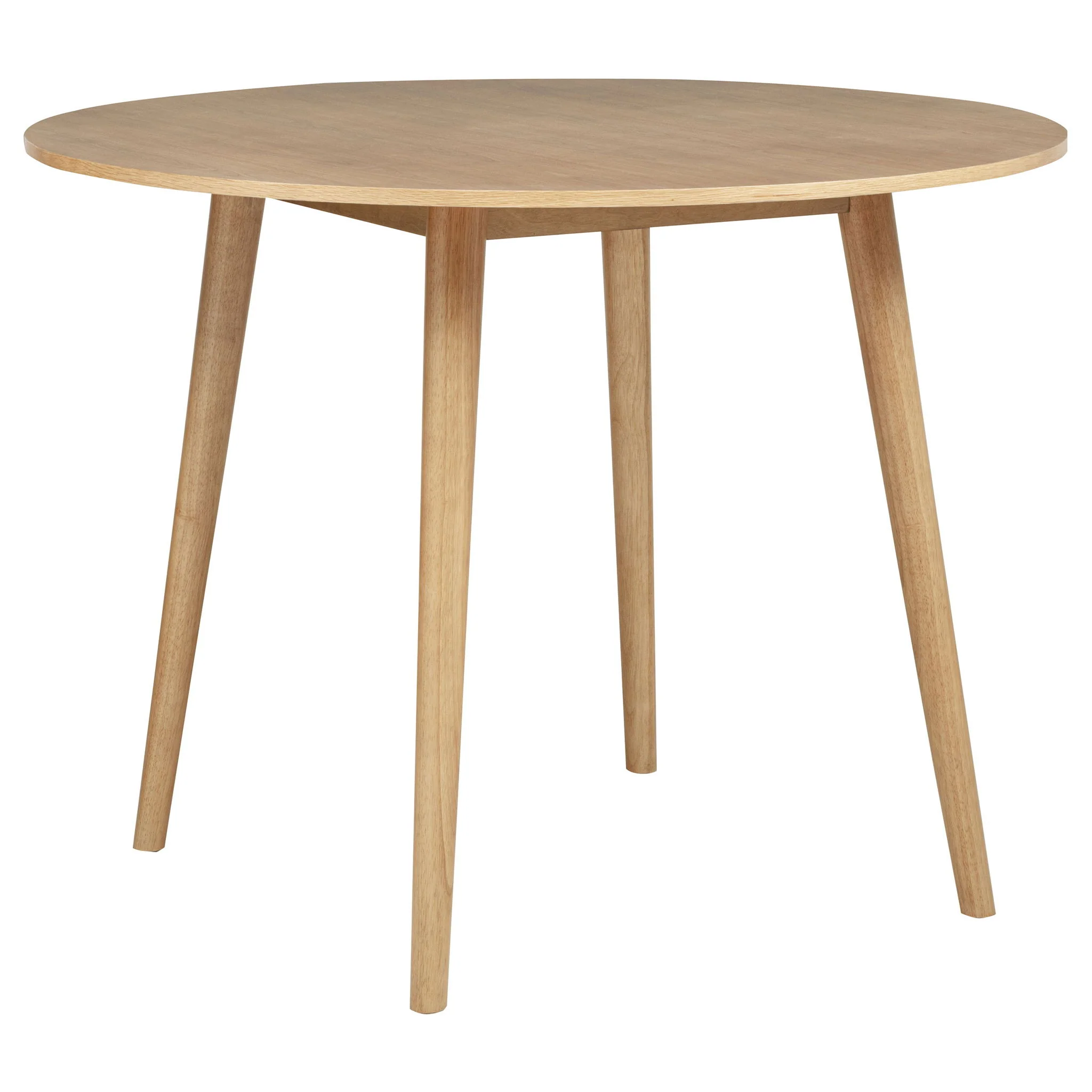 Andrews 5-piece Round Counter Dining Set Light Ash and Black - Image 3
