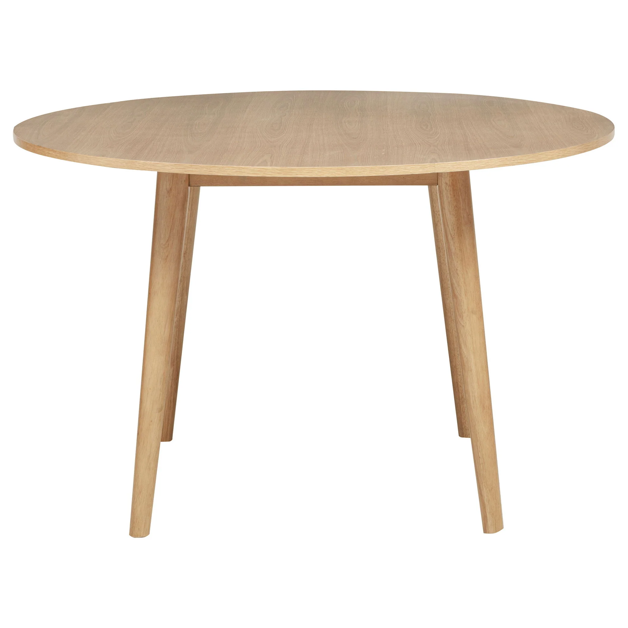Andrews 5-piece Round Dining Table Set Light Ash and Black - Image 3