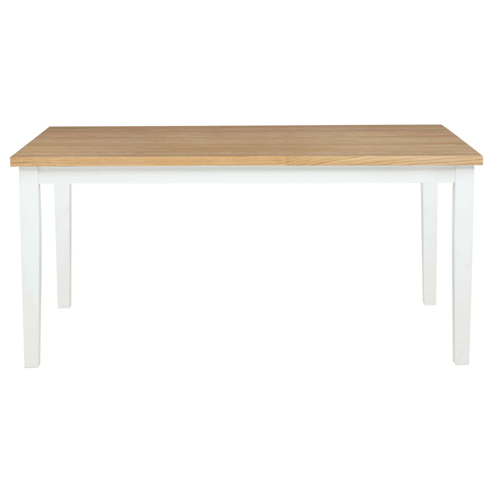 Andrews 7-piece Rectangular Dining Set Light Ash and White - Image 3