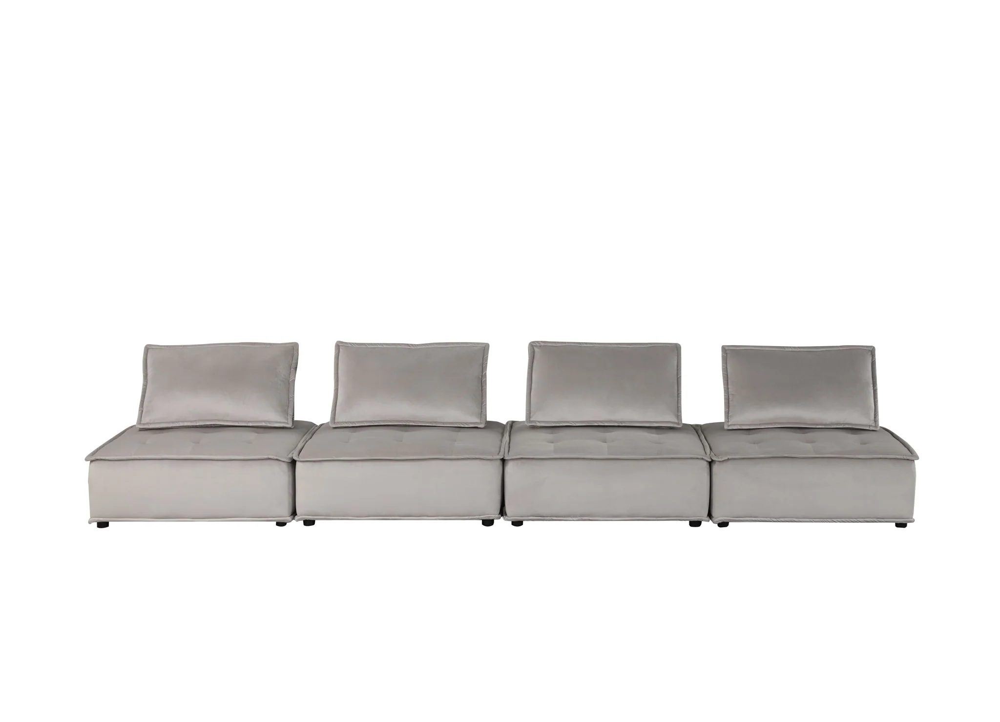 Anna - Stylish Sectional Sofa Ottoman - Image 19