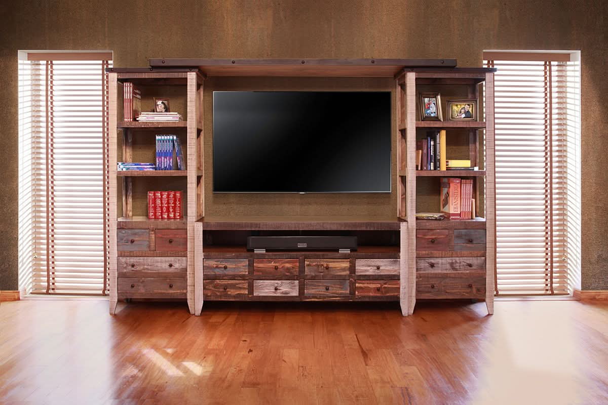 Antique - Wall Unit - Multicolor / Brown - Image 3