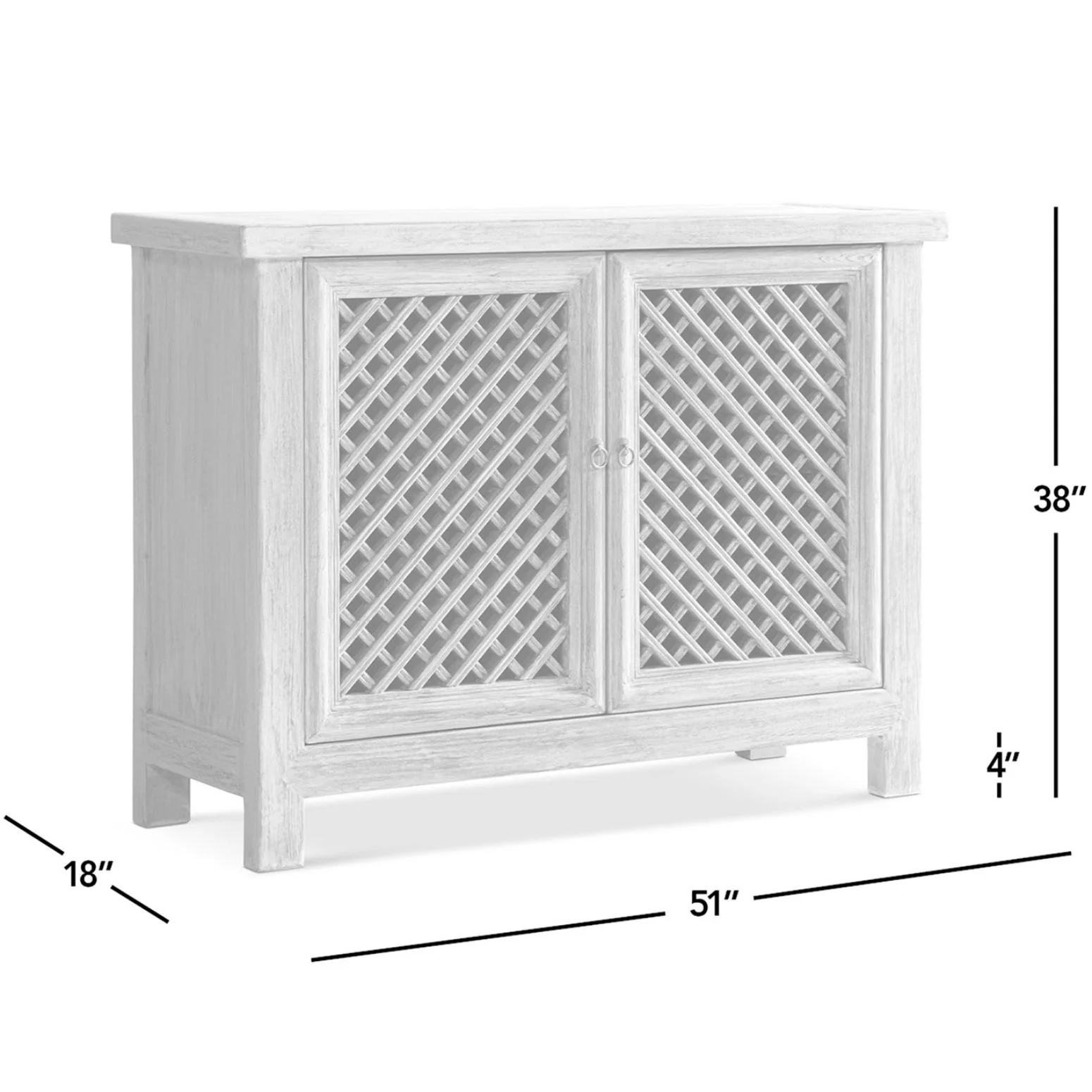 Arden - 2 Door Accent Storage Cabinet - Natural - Image 3