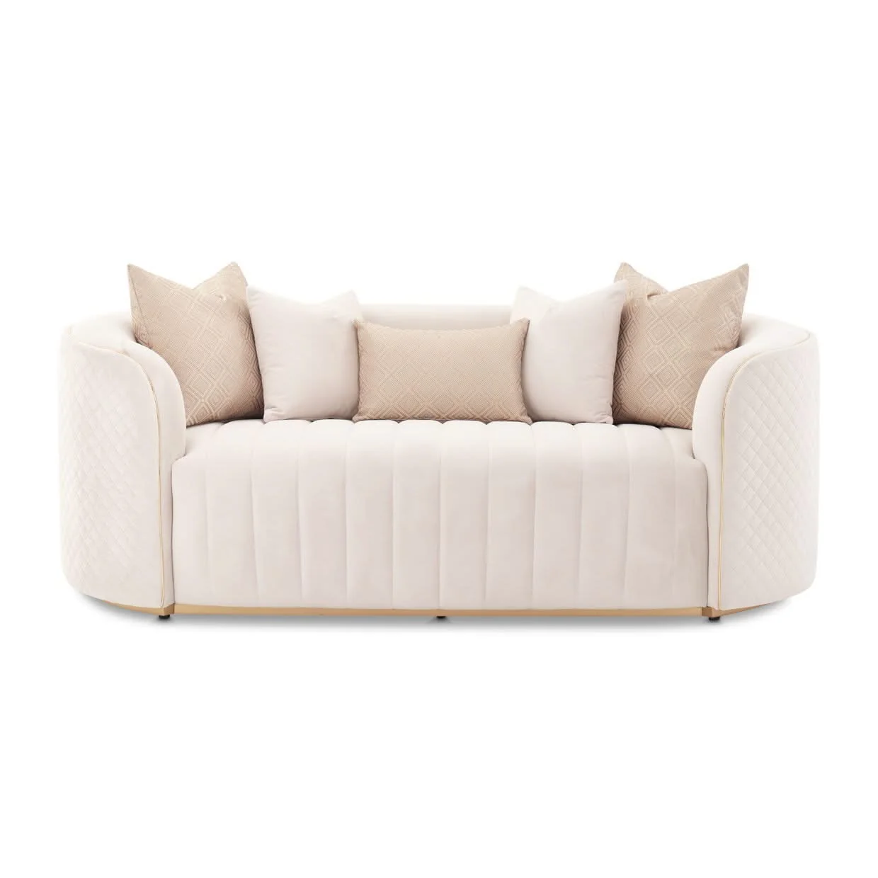 Ariana - Velvet Loveseat - Image 8