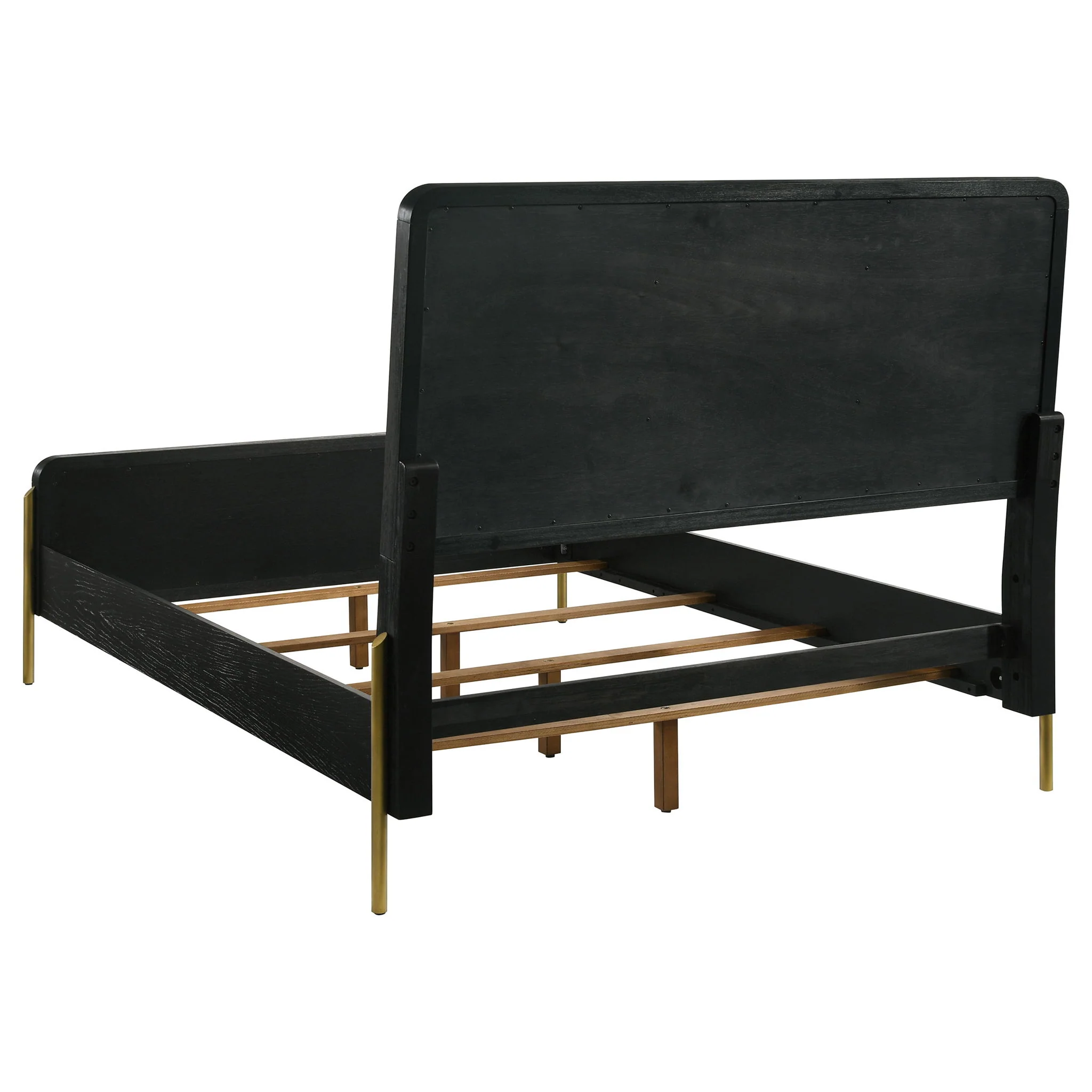 Arini 4-piece Queen Bedroom Set Black and Natural - Image 2
