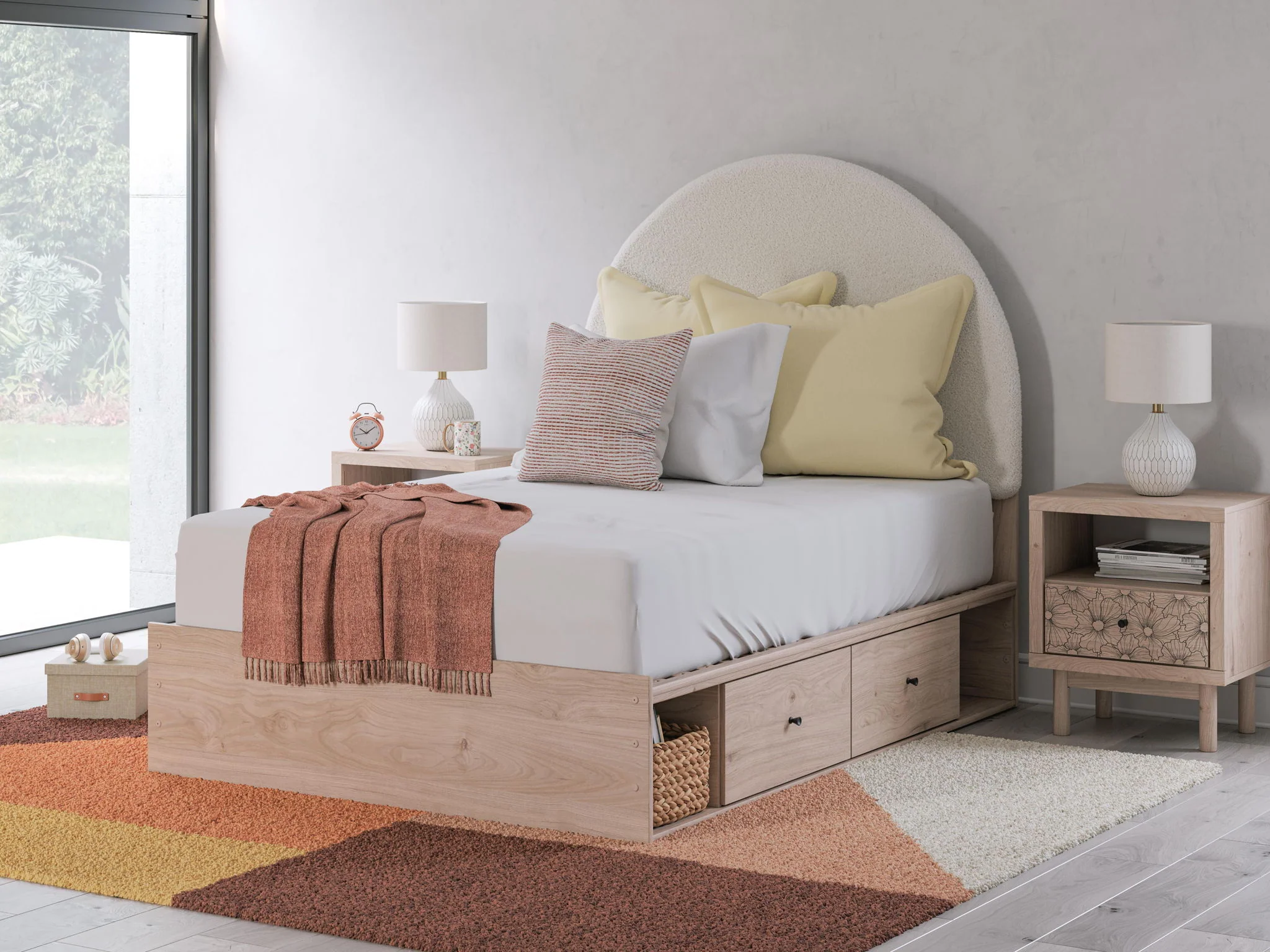 Arloster - Upholstered Panel Bed - Image 24
