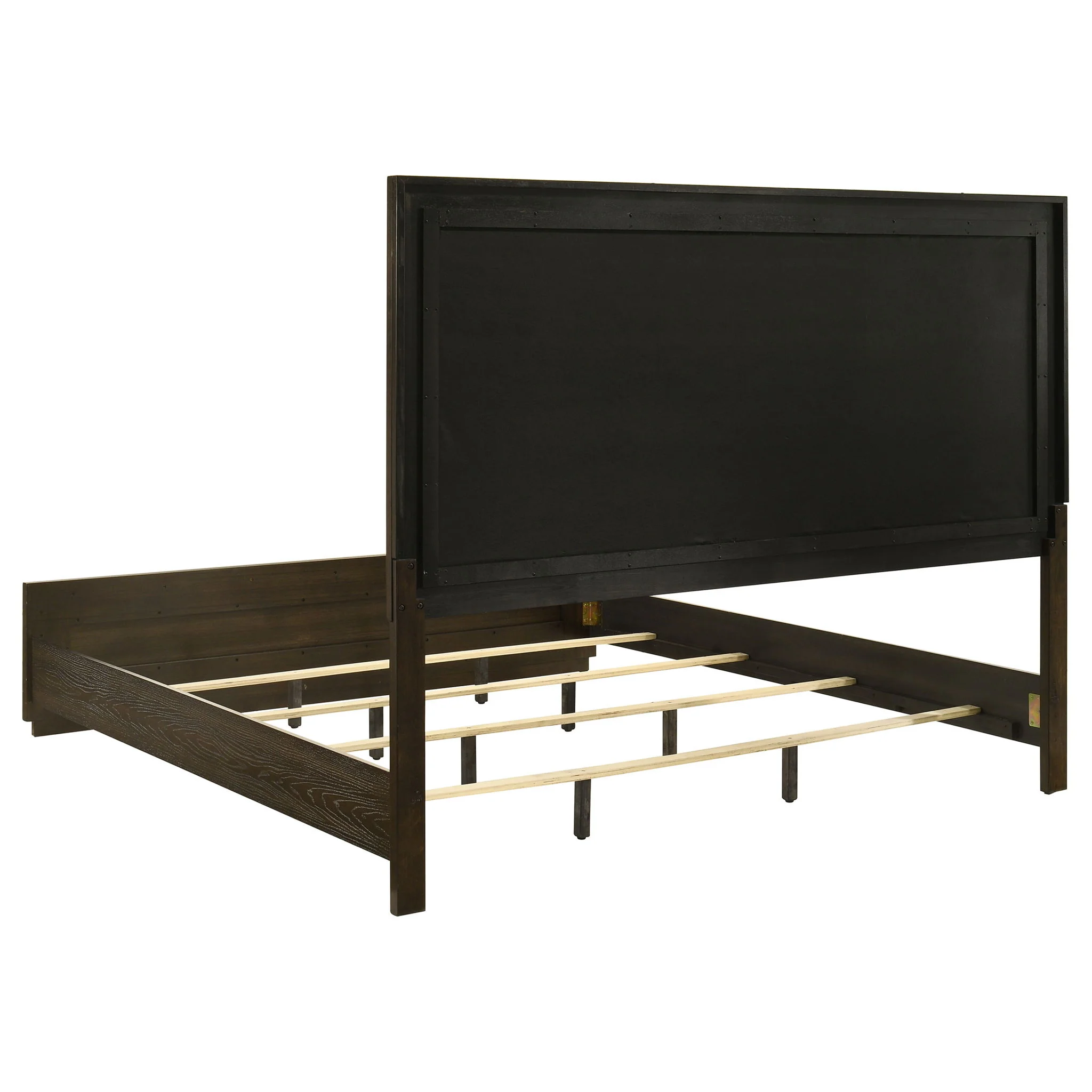 Atlas 4-piece California King Bedroom Set Dark Oak - Image 2