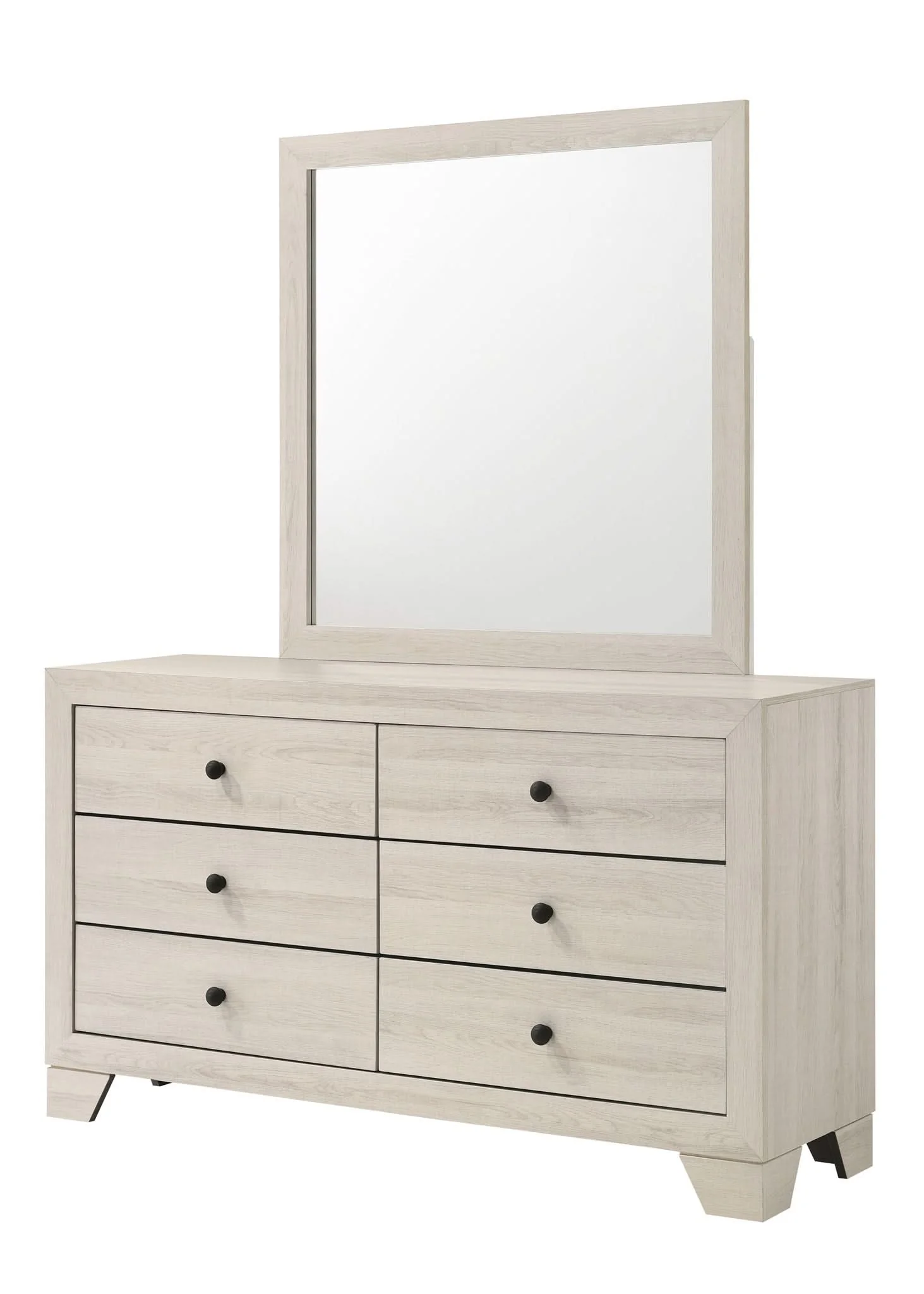 Atticus - Twin 5 Piece Bedroom Set - White - Image 3