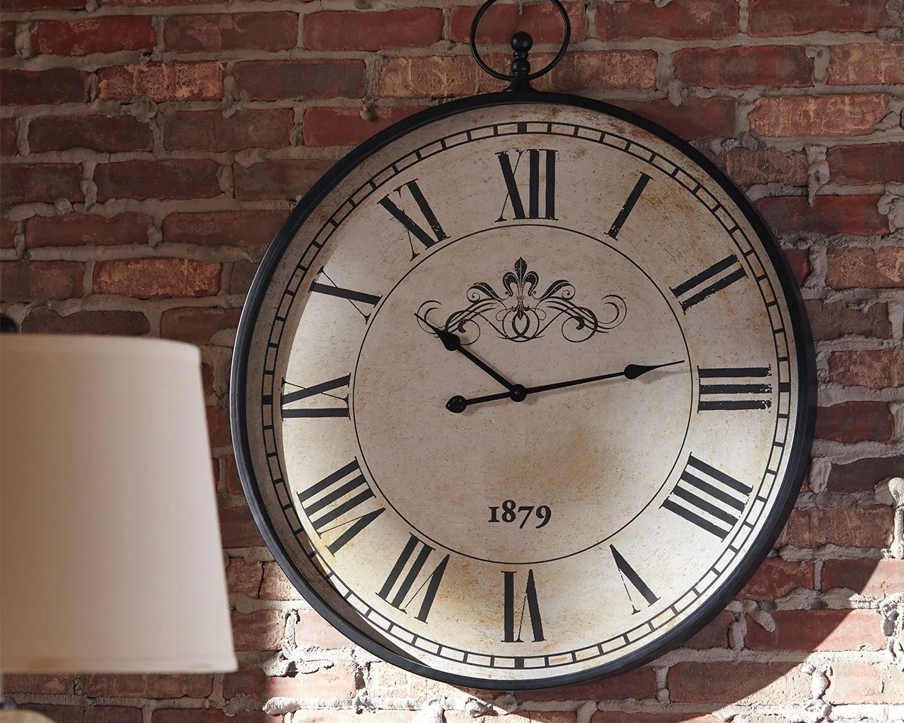 Augustina - Wall Clock - Antique Black - Image 2
