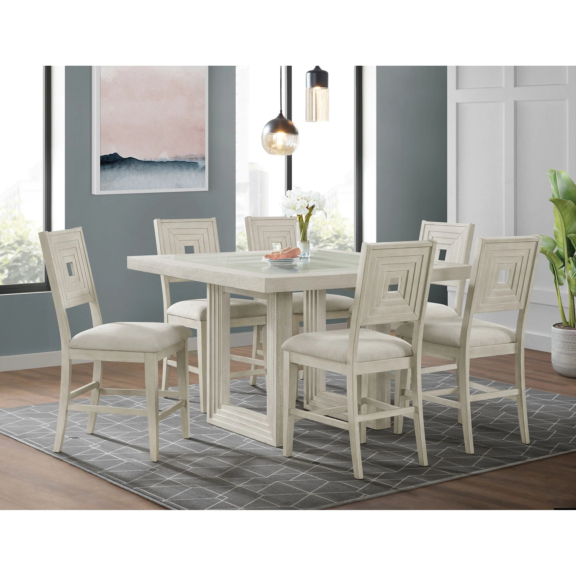 Avalanche - Square Counter Height Dining Set - Image 4