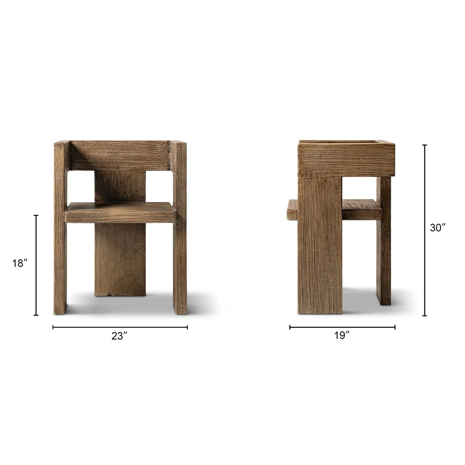 Avenel - Sculptural Block Accent Chair - Image 4