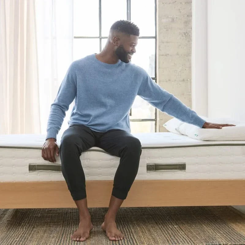 Avocado Green Firm 11" Standard Innerspring Mattress Organic Cotton Latex - Image 6
