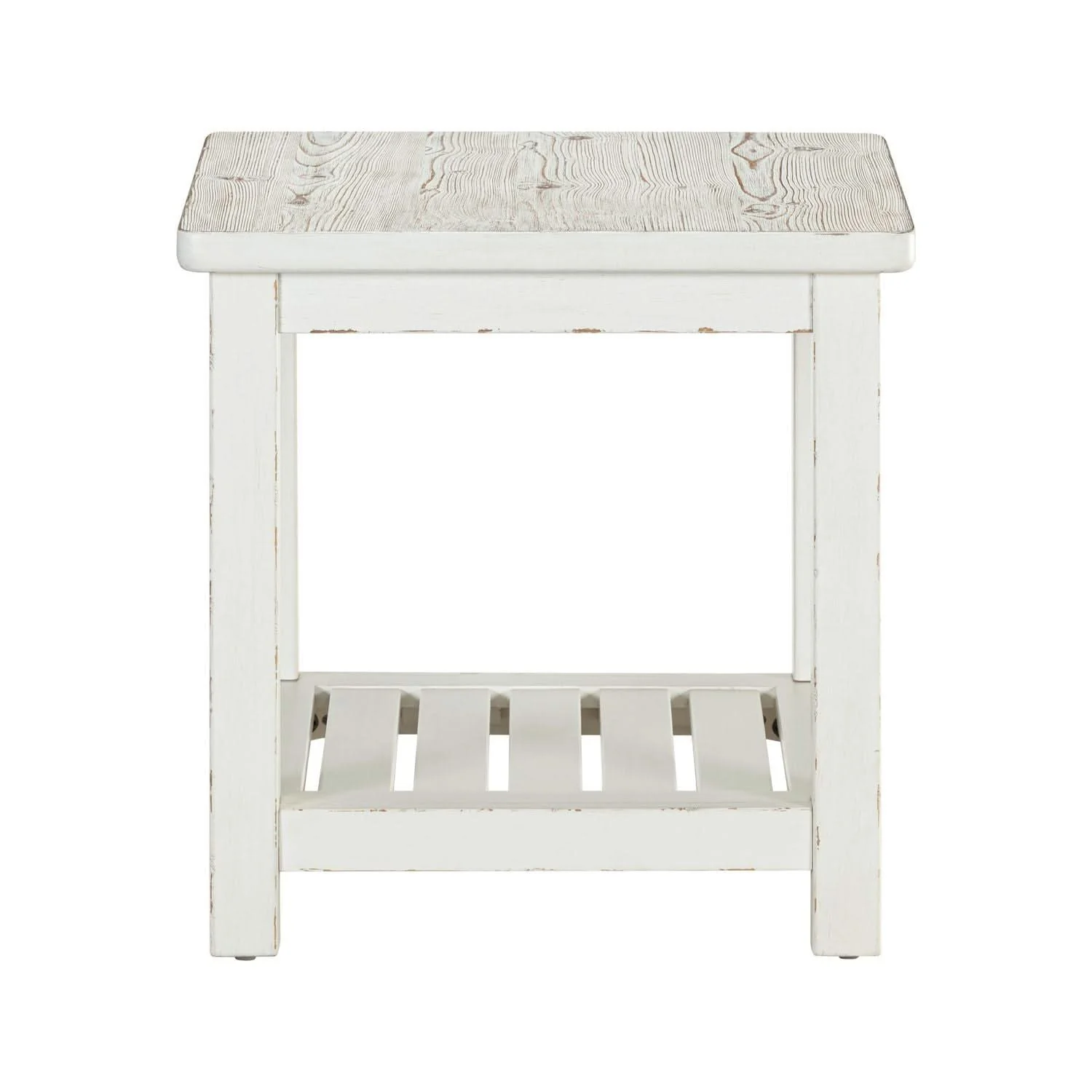 Backroads - End Table - Weathered White & Parchment Brown - Image 4