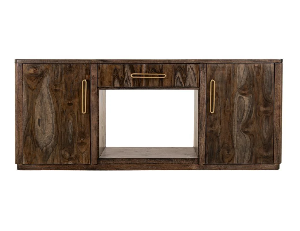 Balam - Wall Unit With Electric Fireplace - Image 2