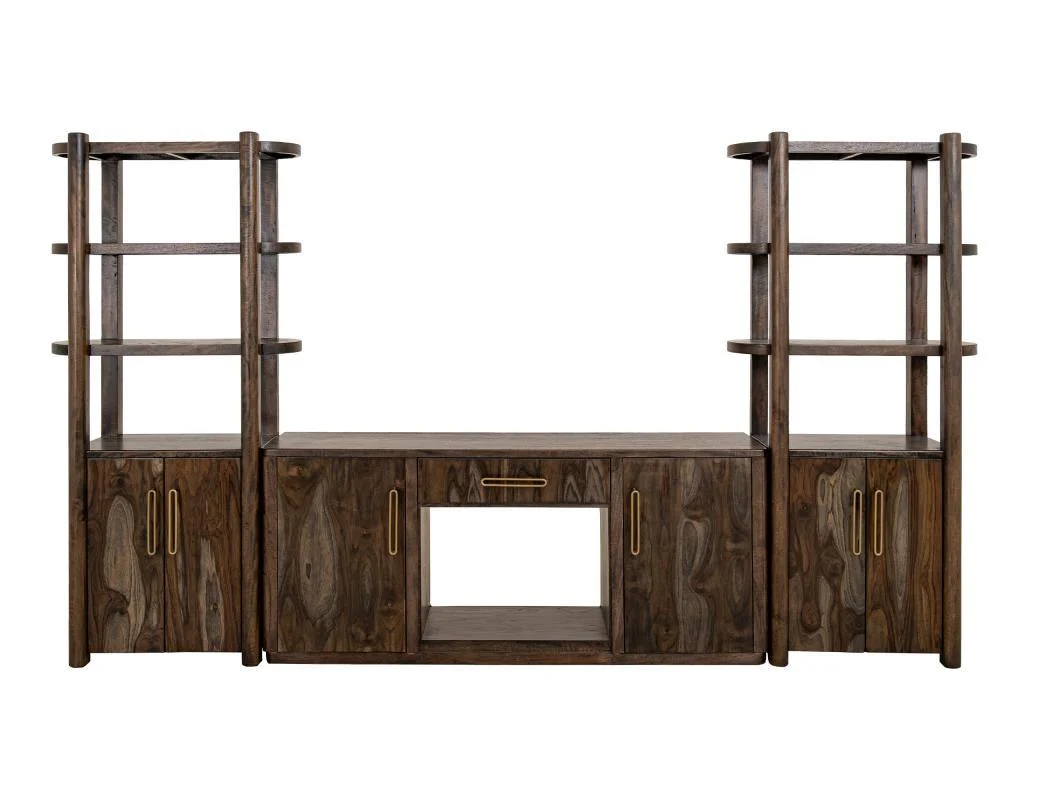 Balam - Wall Unit With Electric Fireplace Insert - Image 6