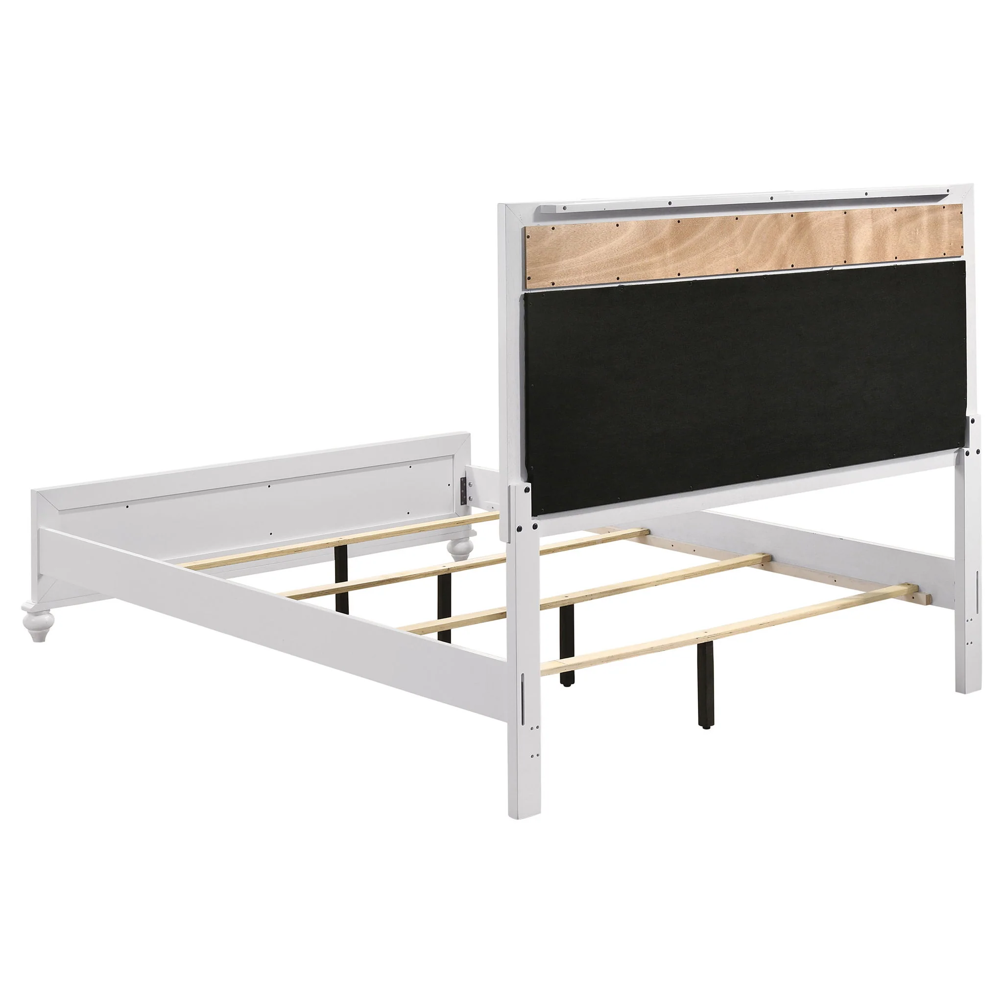 Barzini 5-piece California King Bedroom Set White - Image 4