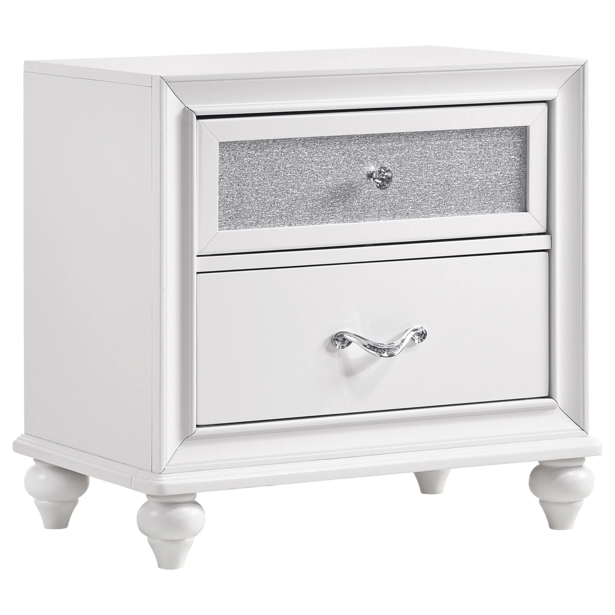 Barzini 5-piece Queen Bedroom Set White - Image 2