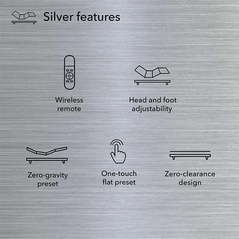Baselogic™ Silver Adjustable Base - Image 4