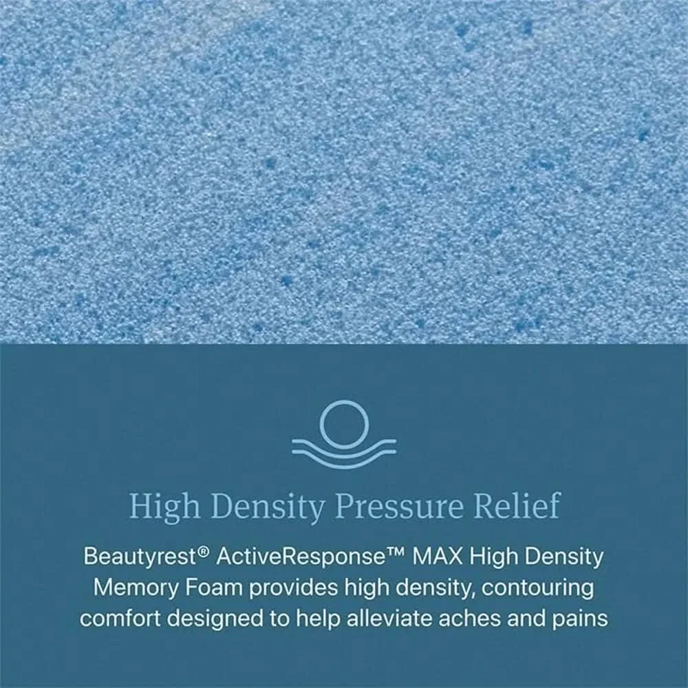 Beautyrest Hybrid Level Two Medium Firm Mattress and Adjustable Base Sleep Package with Sheets, Protector & Pillows - Image 14