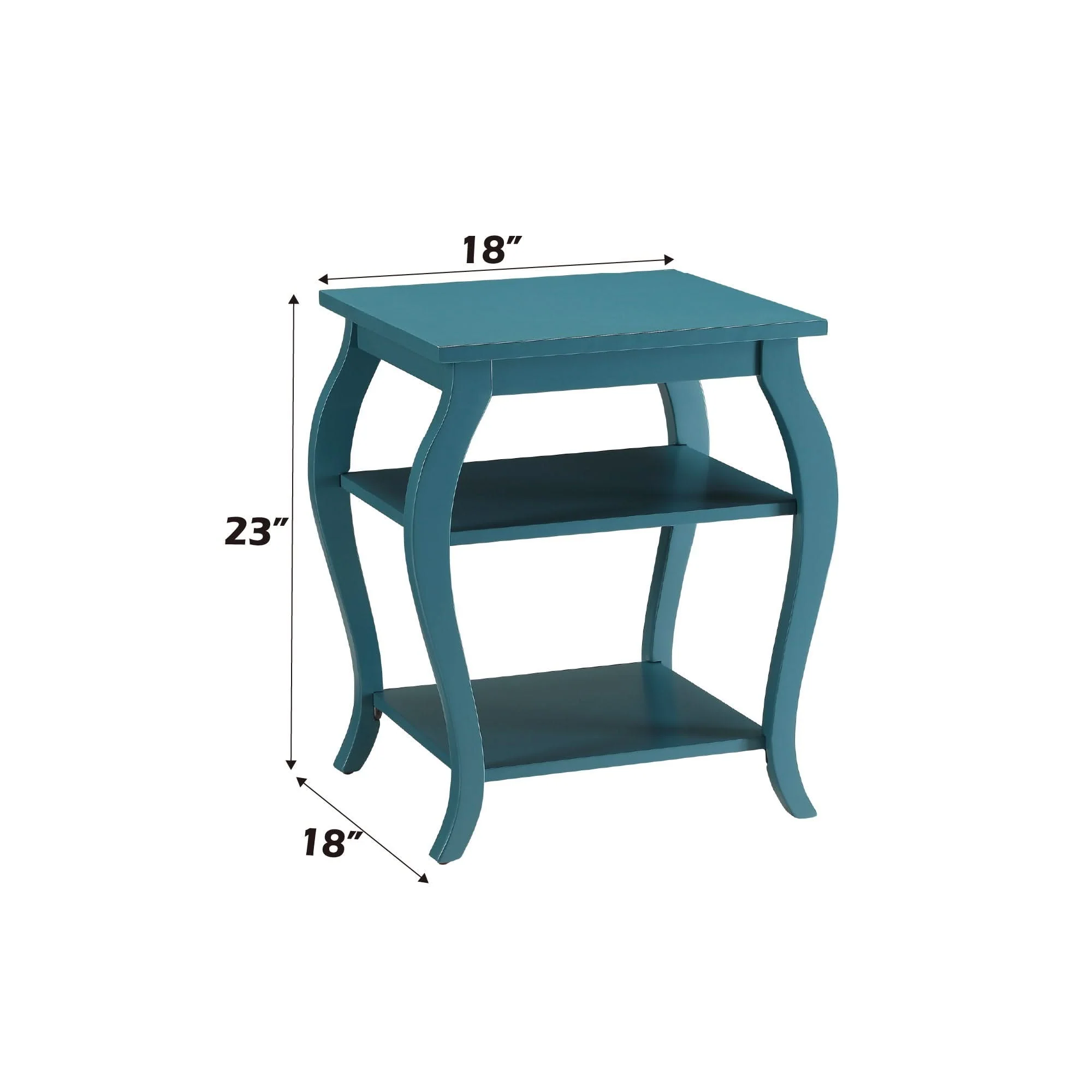 Becci - Accent Table - Teal - Image 2