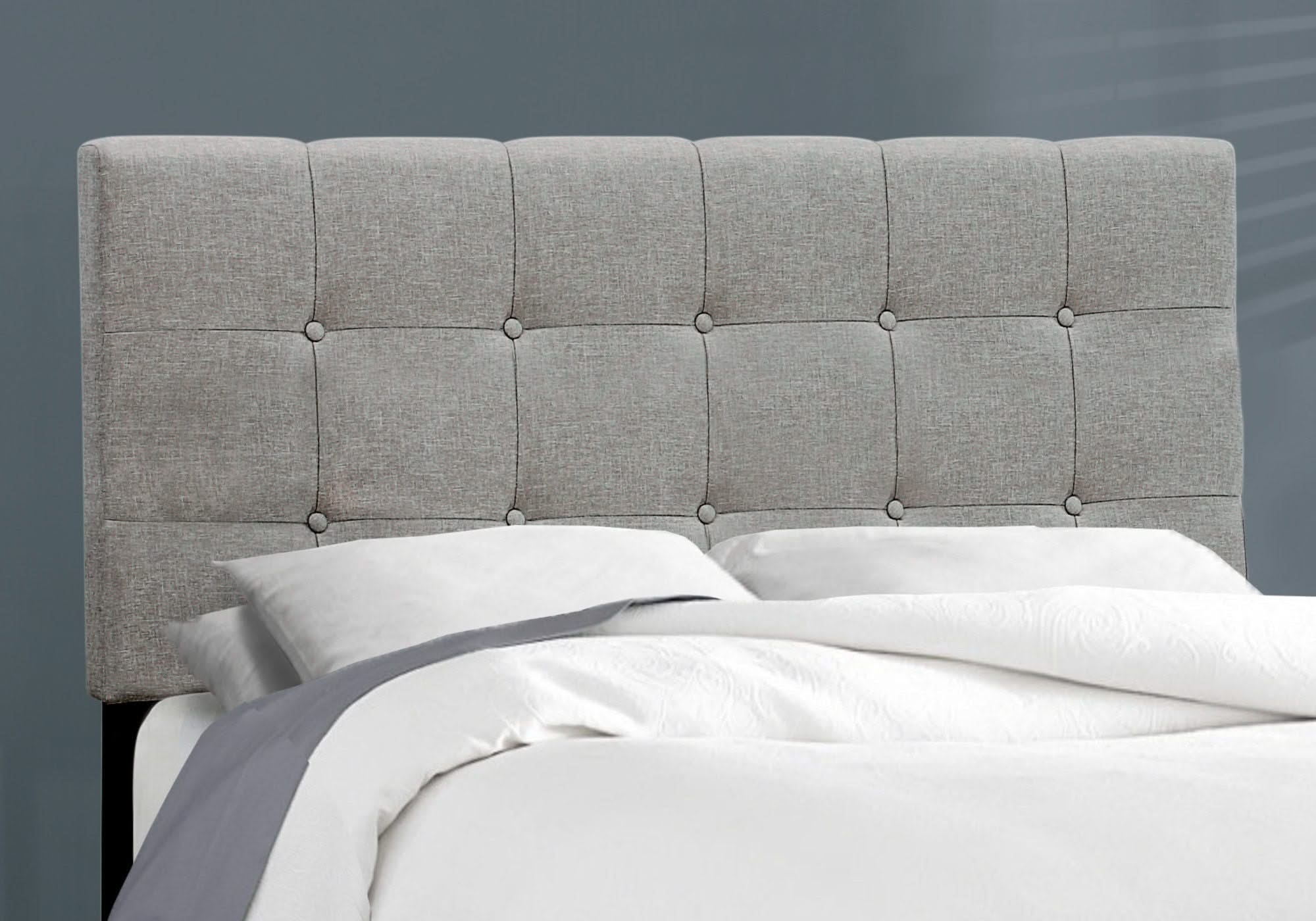 Bed, Upholstered, Frame Only, Transitional - Image 17