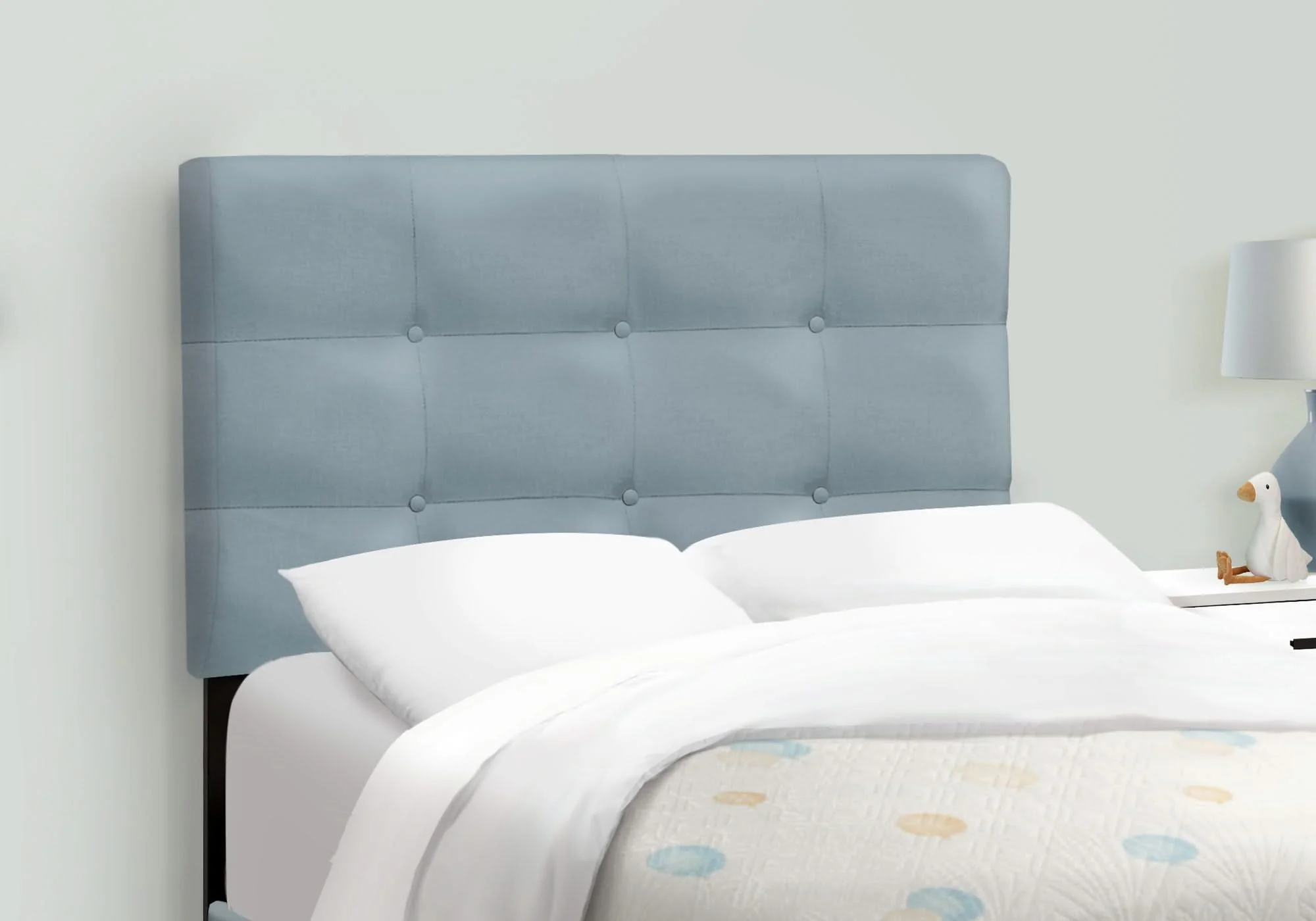 Bed, Upholstered, Frame Only, Transitional - Image 27
