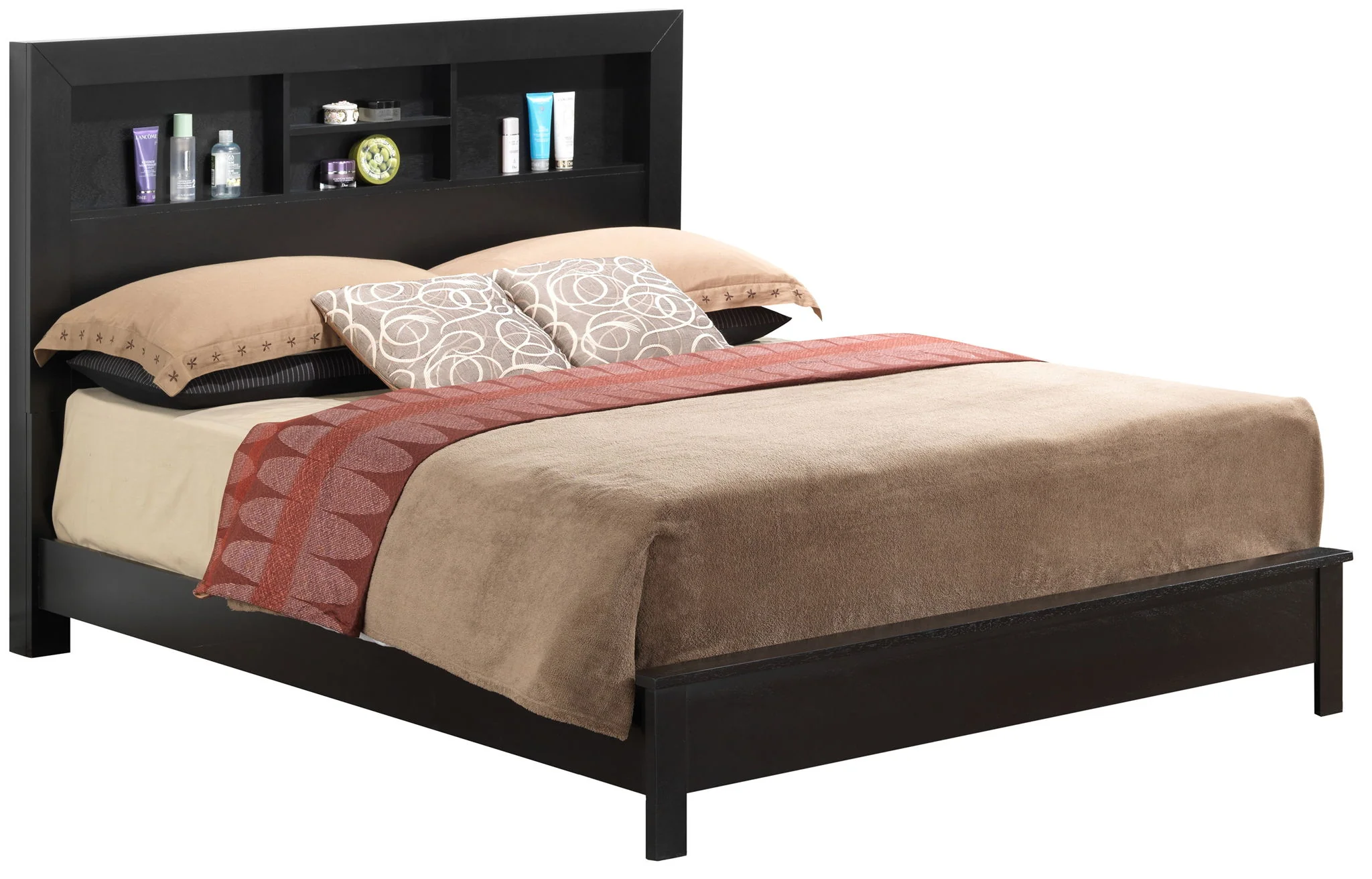 Bed With Transitional Design Stylish - Image 2